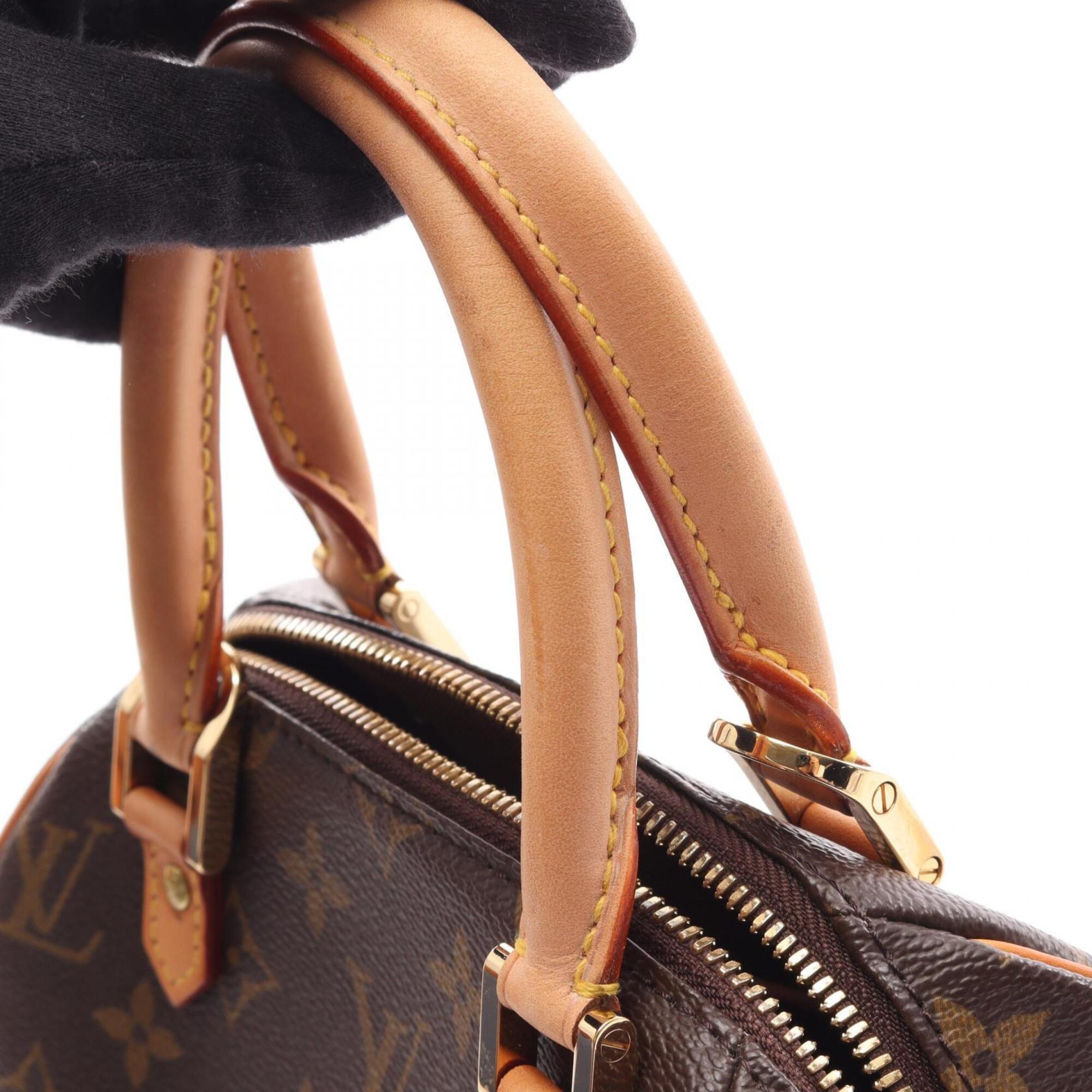 Louis Vuitton Monogram Brown Monogram Leather Handbag (Pre-Owned)