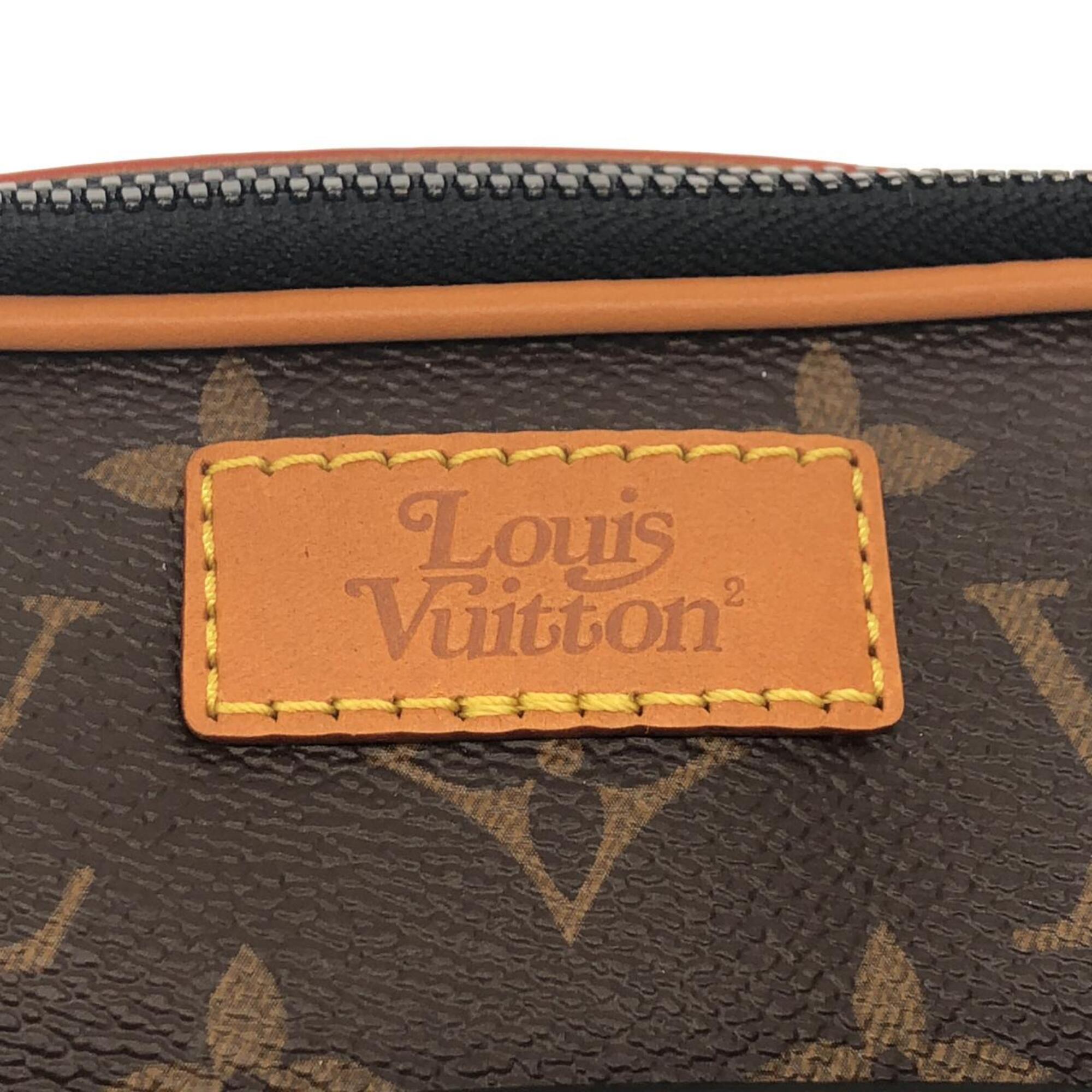 Louis Vuitton Ebene Coated Canvas Shoulder Bag (Pre-Owned)