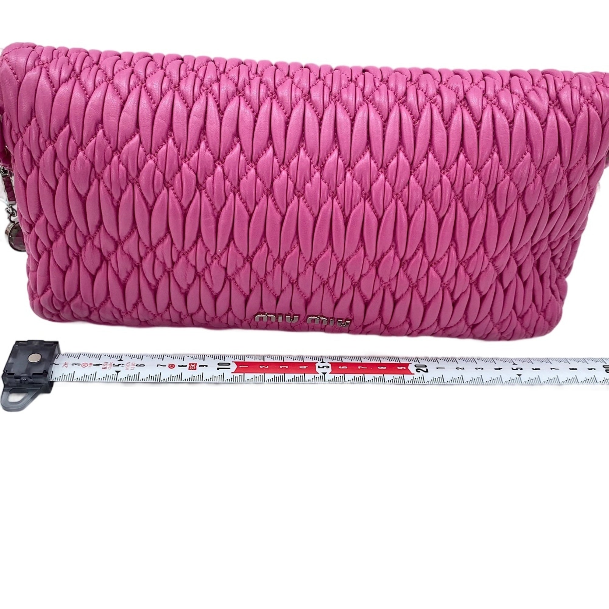 Miu Miu Pink Shoulder Bag (Pre-Owned)