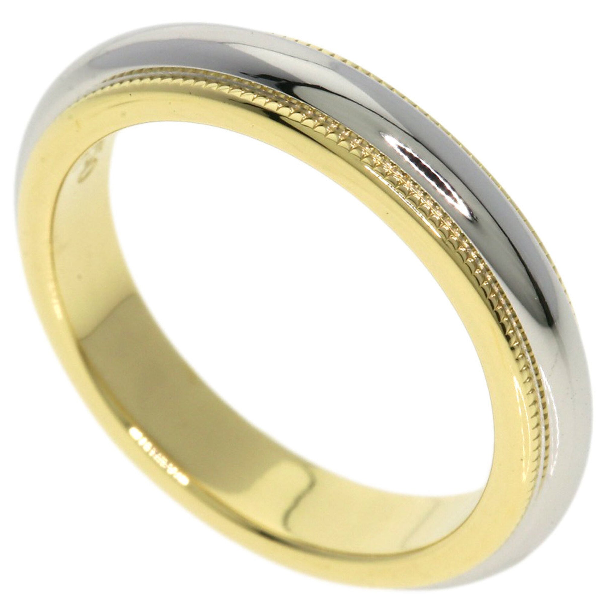 Tiffany Yellow Gold (18K) Platinum 950 Band Ring (Pre-Owned)