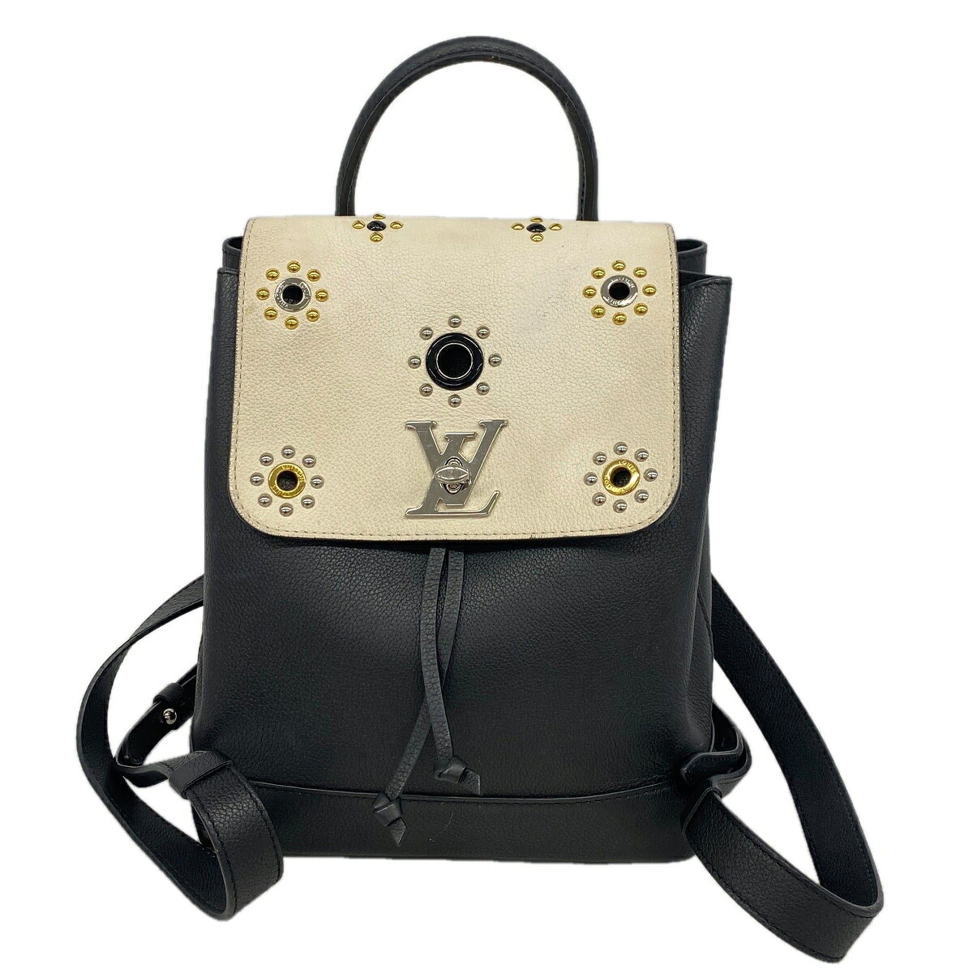 Louis Vuitton Black White Backpack (Pre-Owned)