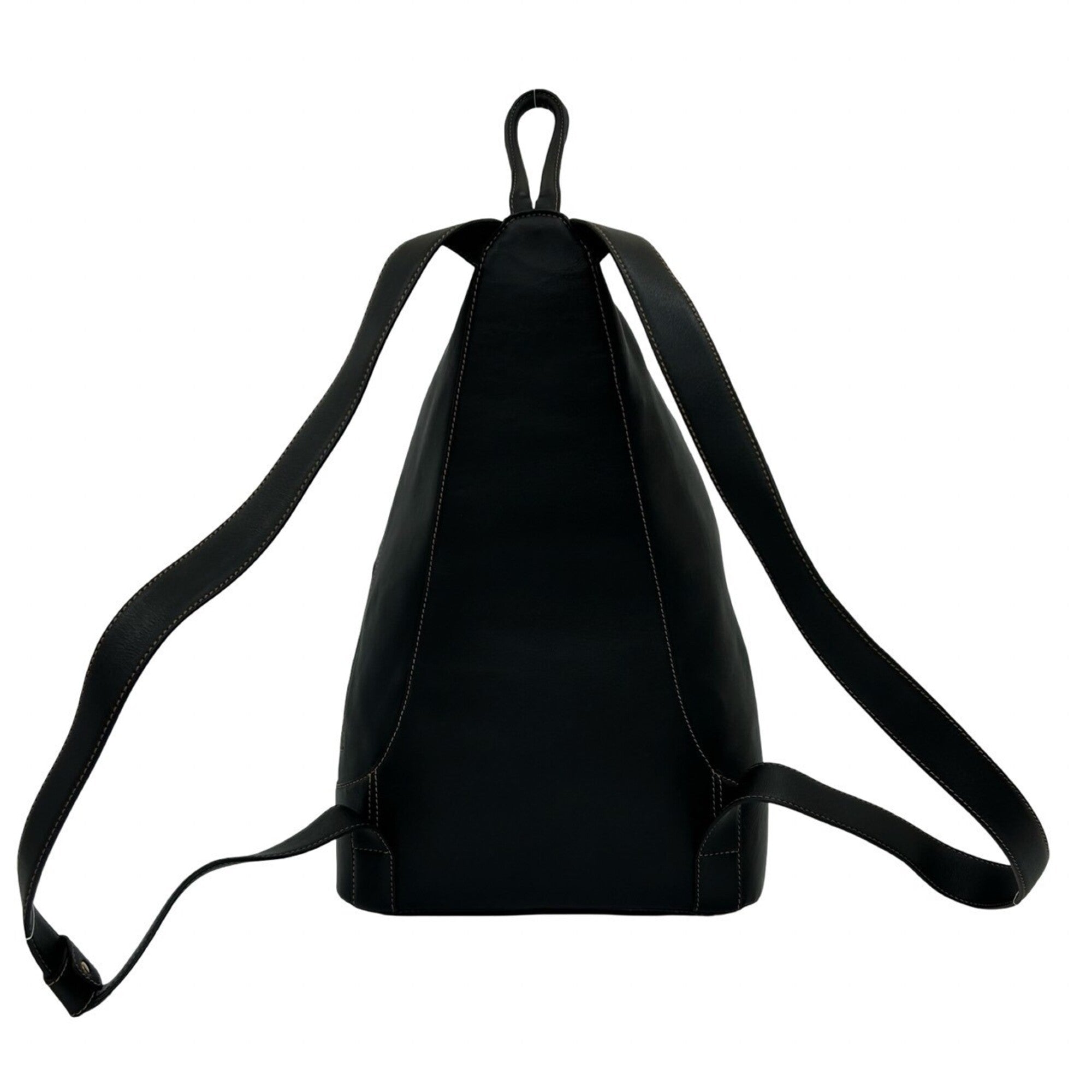 Loewe Black Leather Backpack Pouch (Pre-Owned)