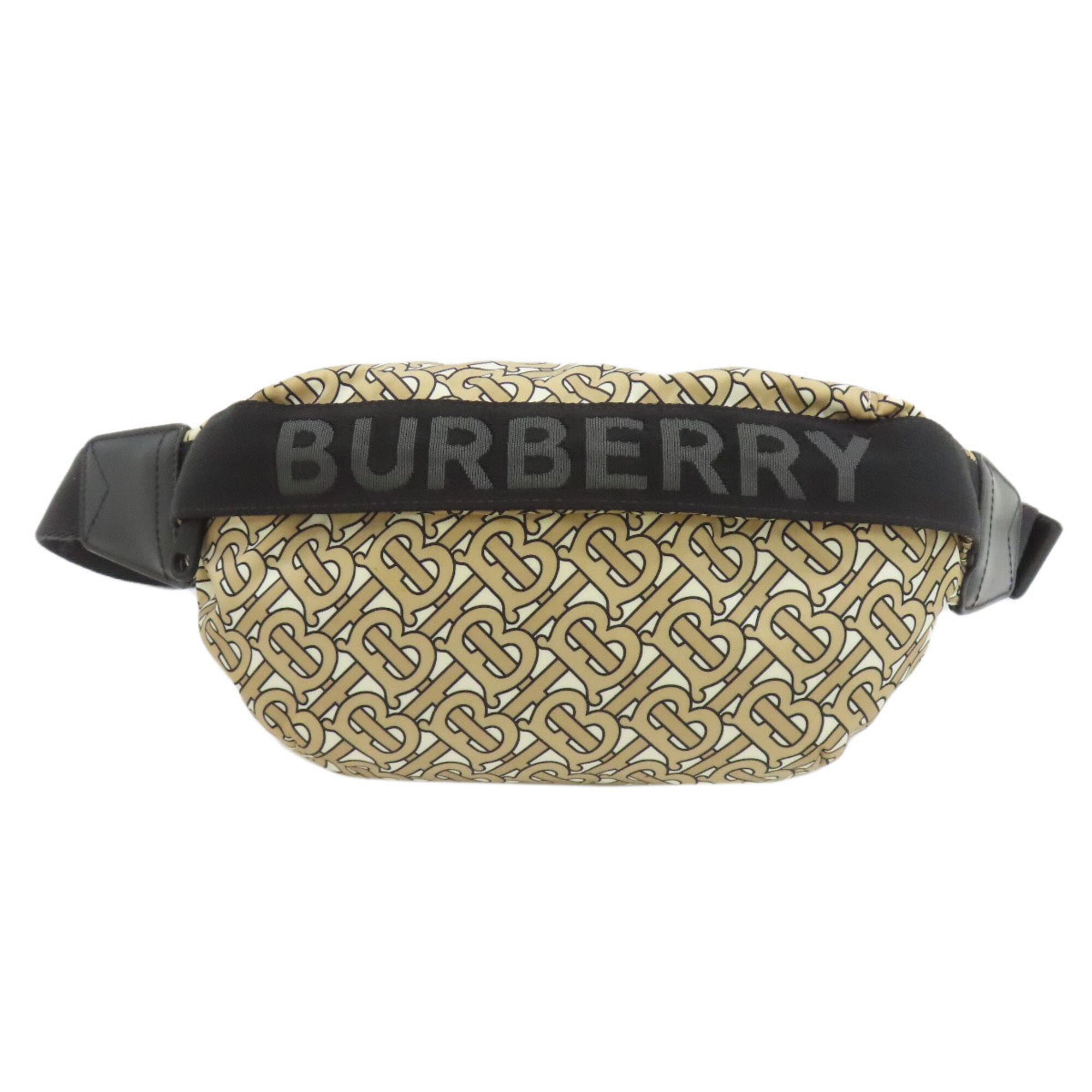 Burberry Beige Nylon Sling Bag (Pre-Owned)