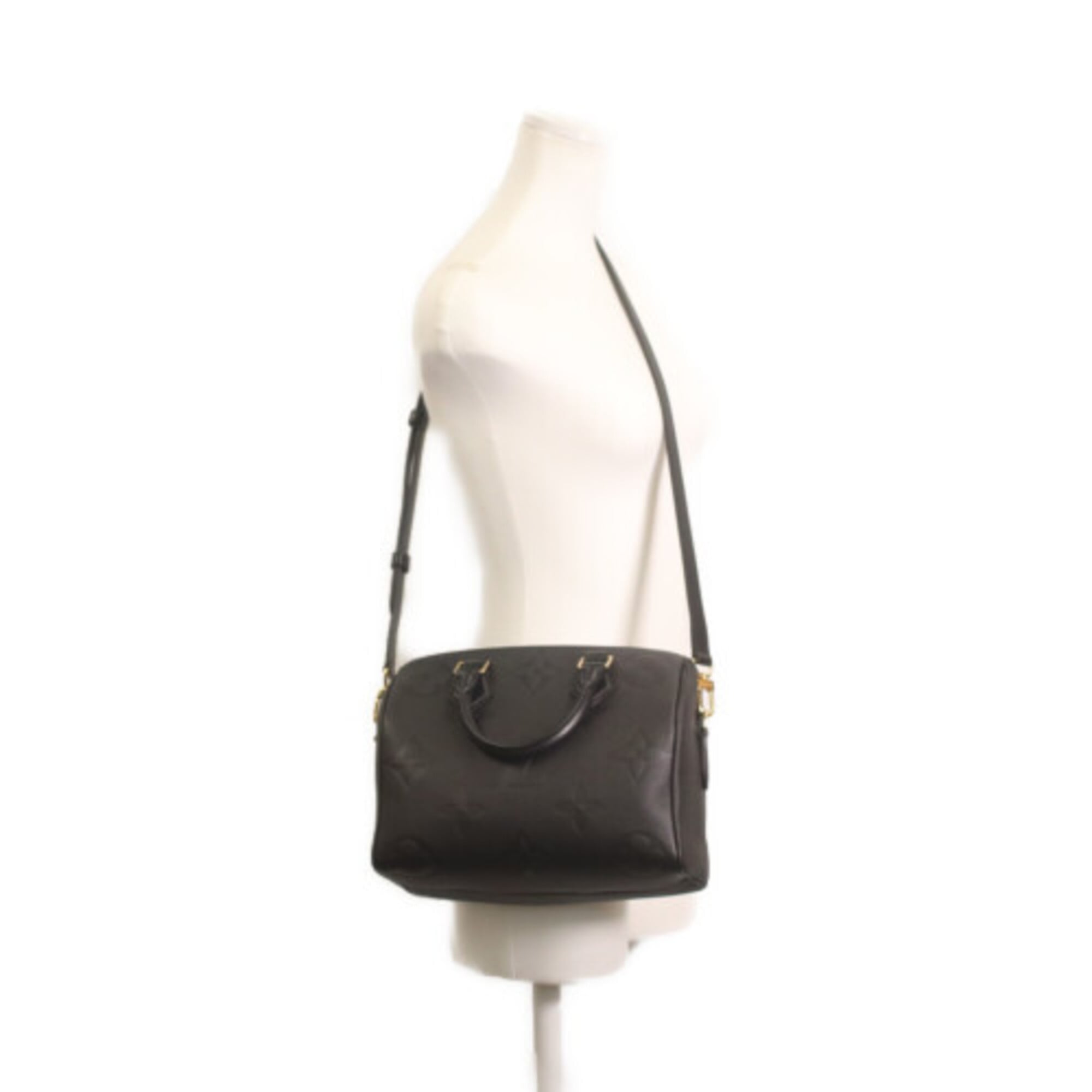Louis Vuitton Black Monogram Empreinte Shoulder Bag (Pre-Owned)