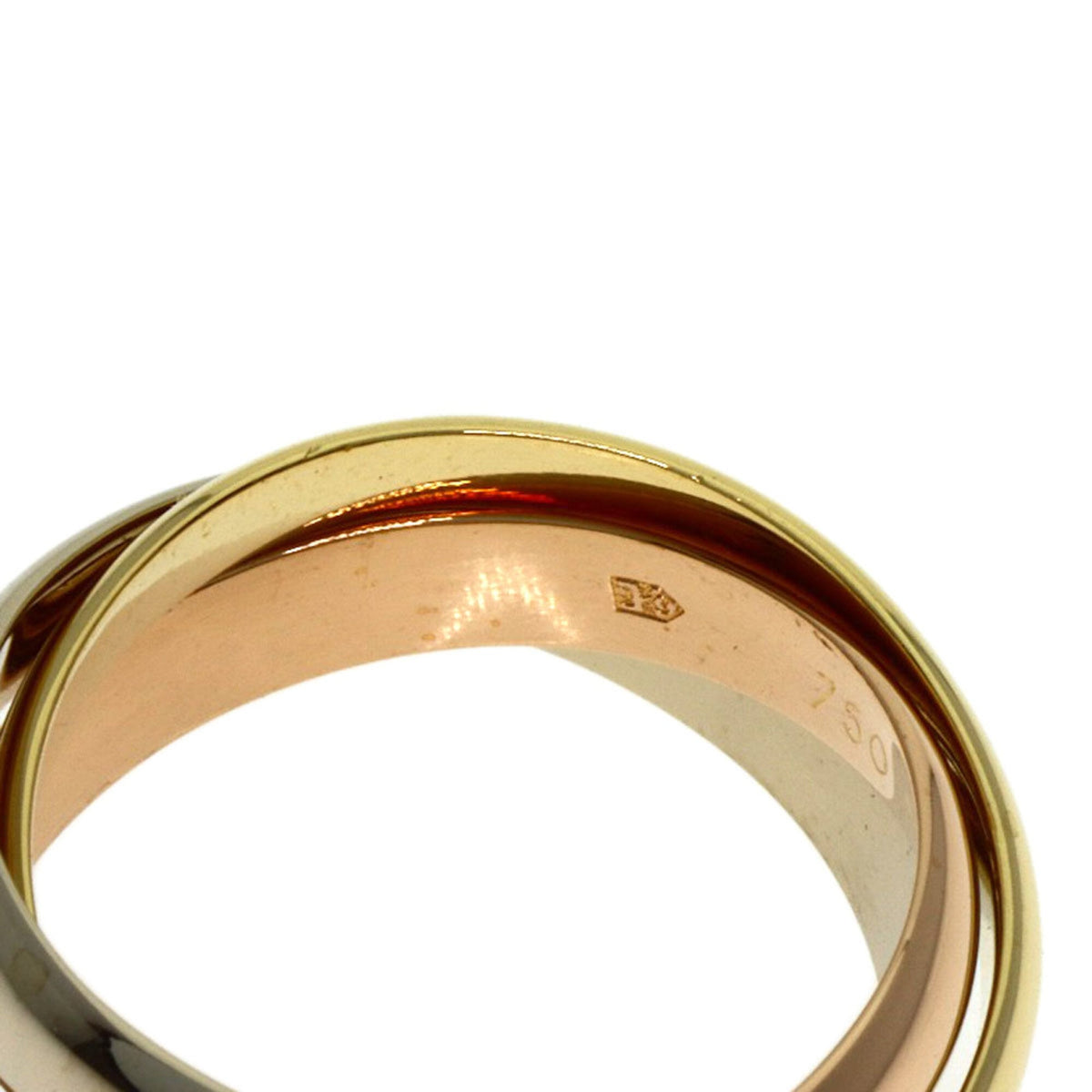 Cartier Yellow Gold (18K) Pink Gold (18K) White Gold (18K) Band Ring (Pre-Owned)