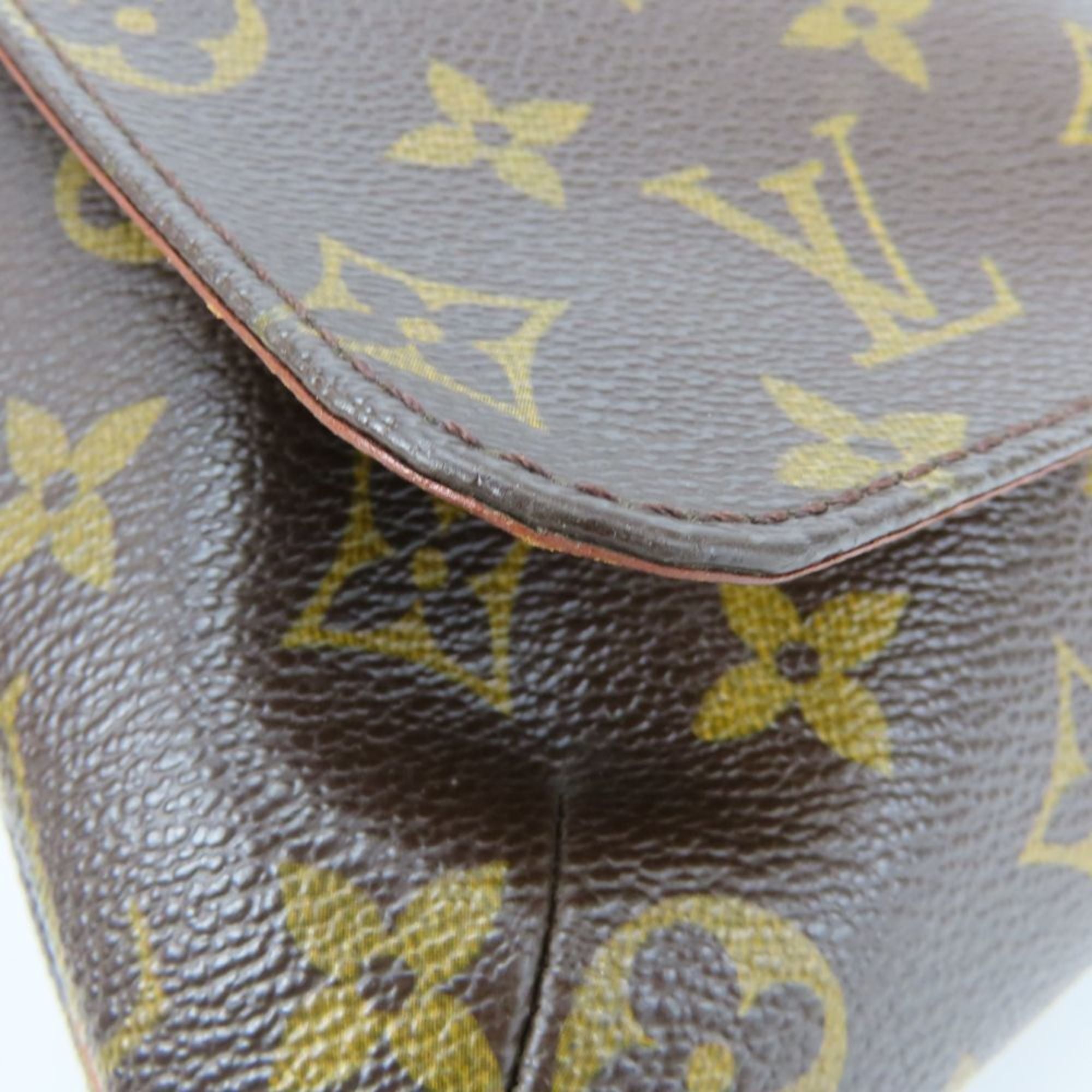 Louis Vuitton Brown Monogram Monogram Leather Shoulder Bag (Pre-Owned)
