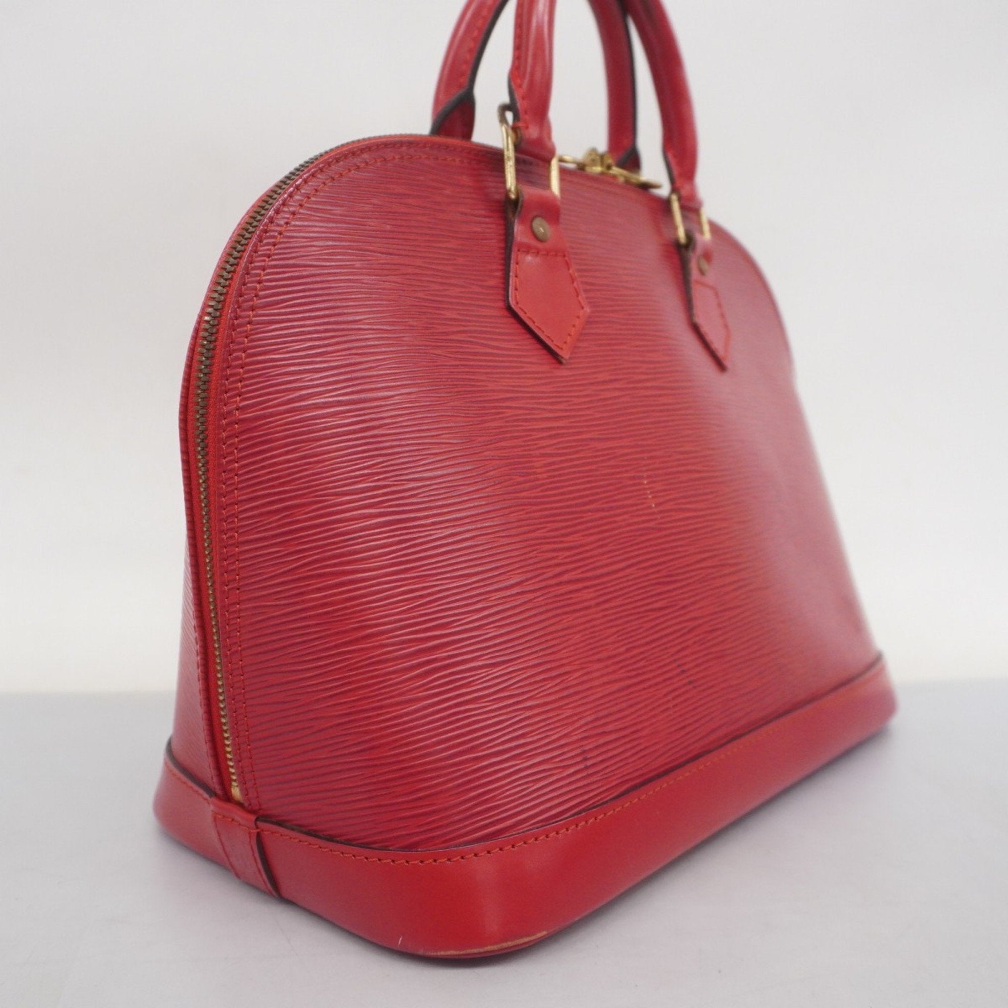 Louis Vuitton Castilian Red Handbag (Pre-Owned)