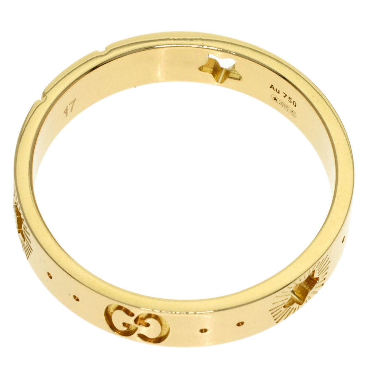 Gucci Yellow Gold (18K) Band Ring (Pre-Owned)