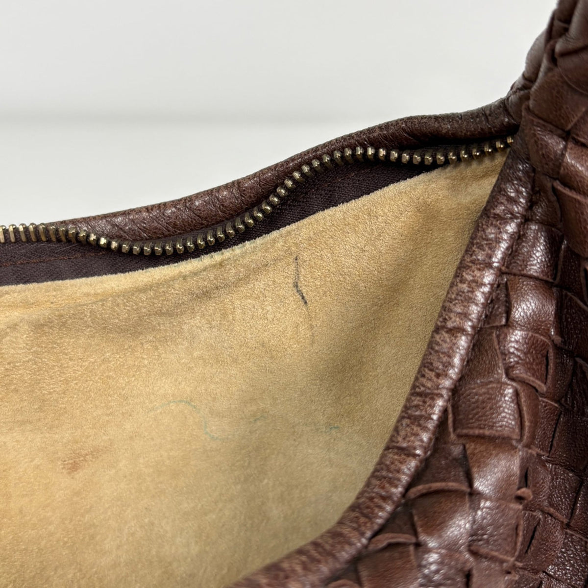 Bottega Veneta Brown Leather Shoulder Bag (Pre-Owned)