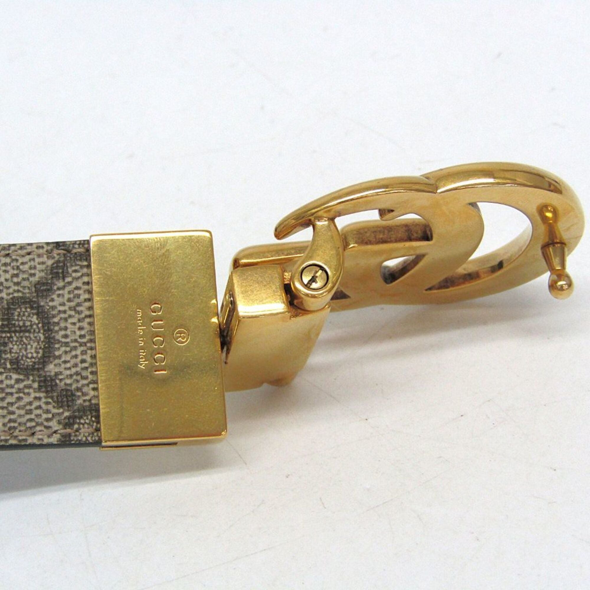 Gucci Beige Black Standard Belt (Pre-Owned)