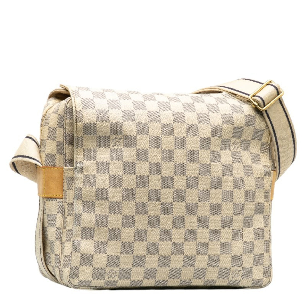 Louis Vuitton White Pvc Shoulder Bag (Pre-Owned)