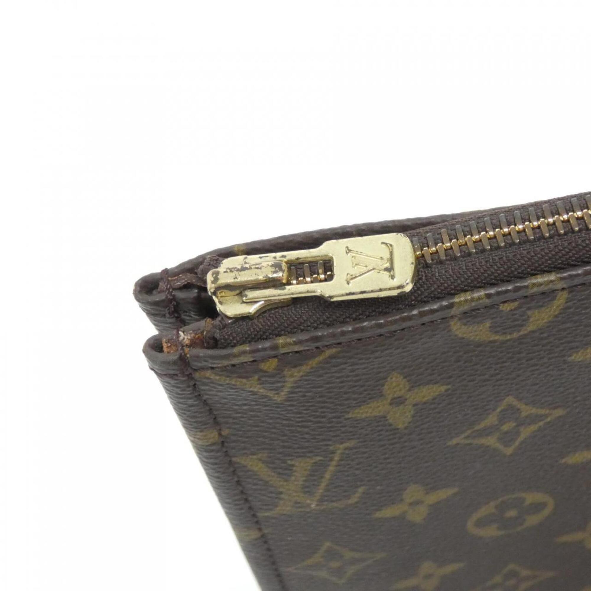 Louis Vuitton Brown Coated Canvas Handbag (Pre-Owned)