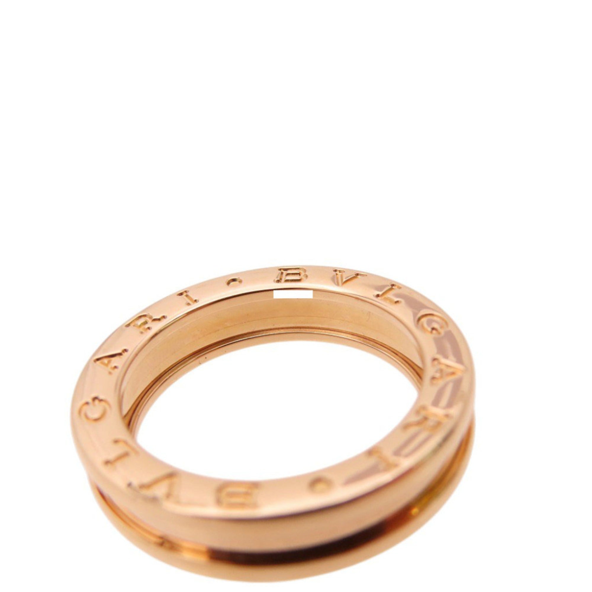 Bvlgari B.Zero1 Pink Gold Pink Gold (18K) Band Ring (Pre-Owned)