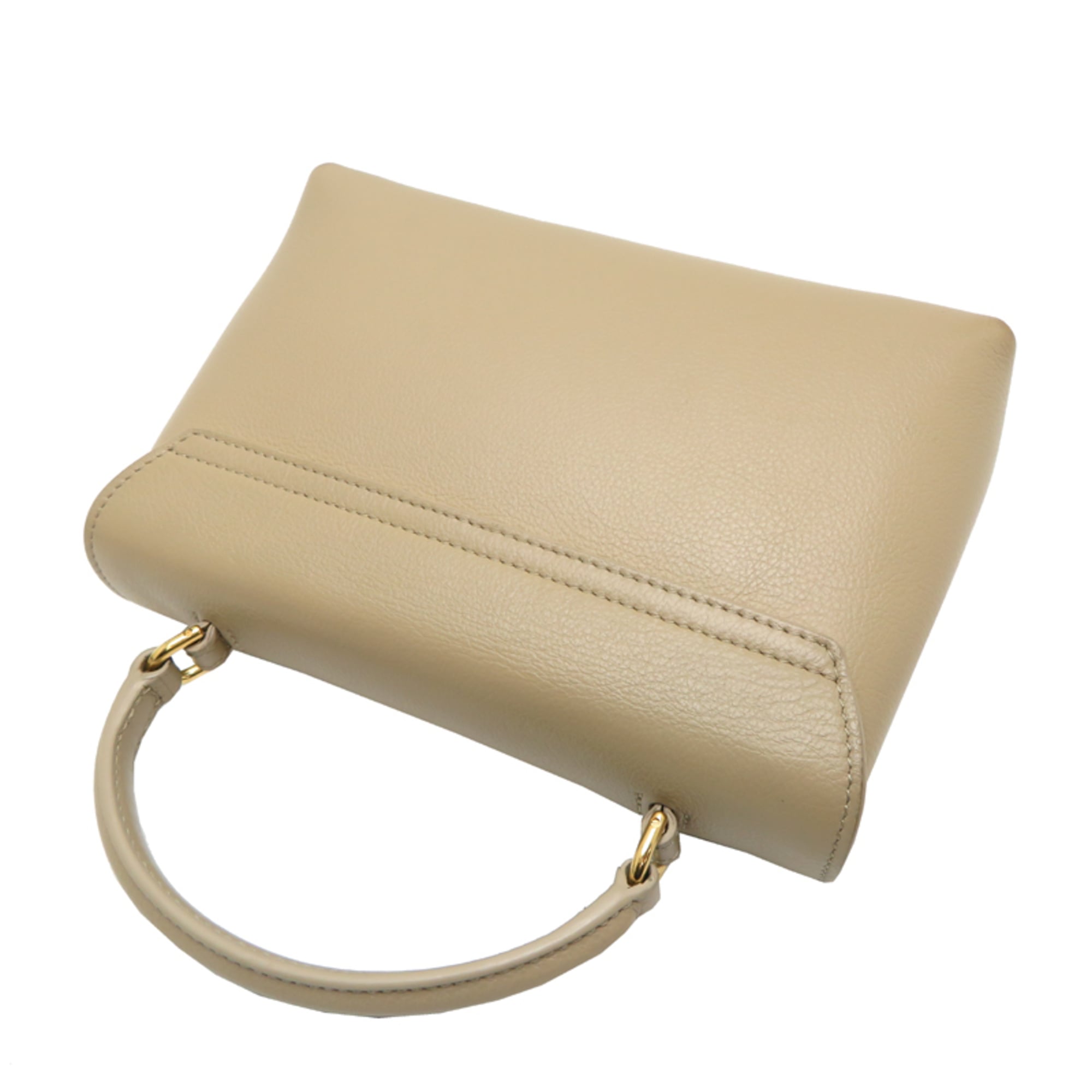 Celine Beige Leather Handbag (Pre-Owned)