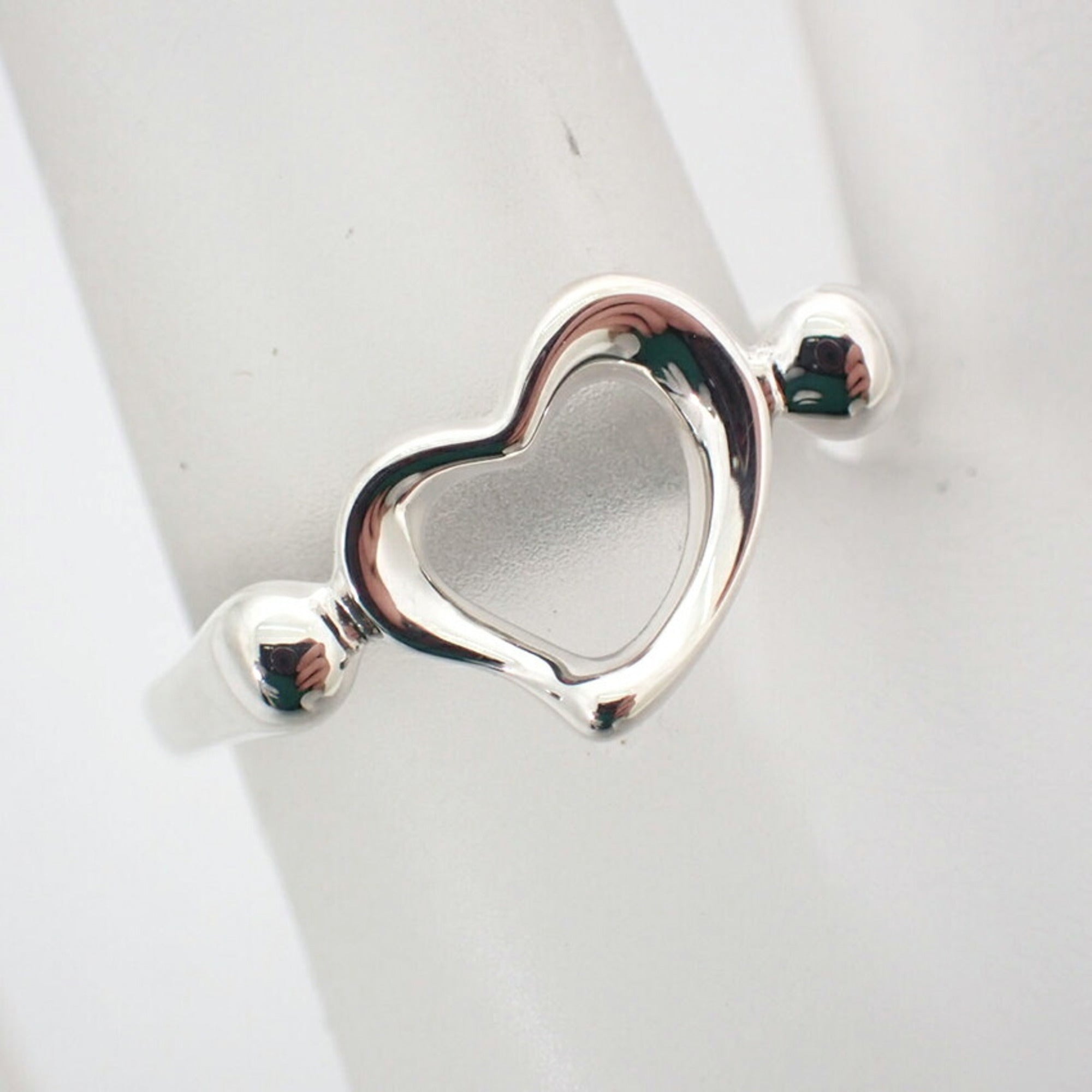 Tiffany Silver Sterling Silver 925 Band Ring (Pre-Owned)