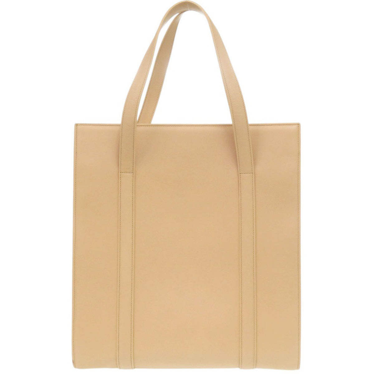 Cartier Beige Leather Tote Bag (Pre-Owned)