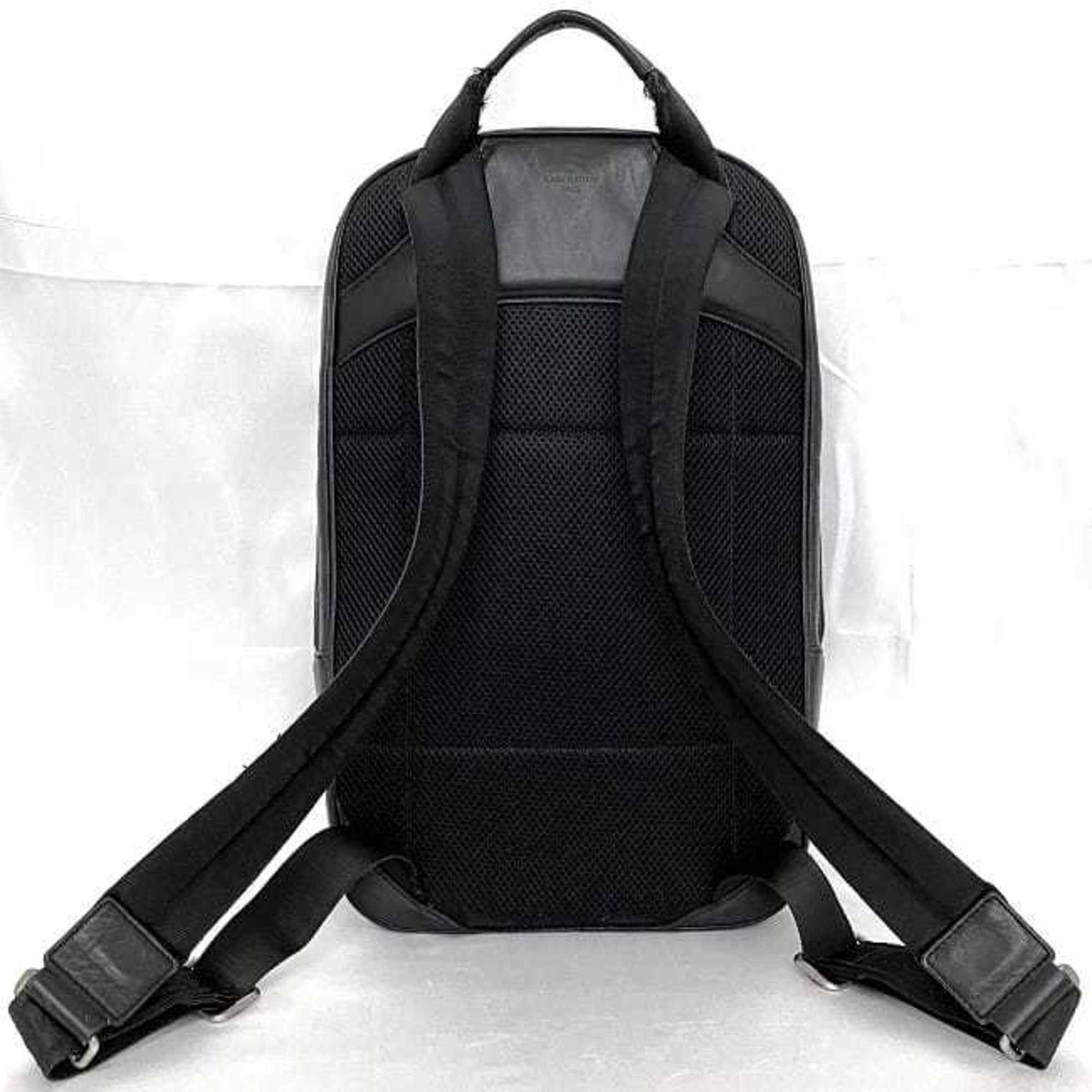 Louis Vuitton Black Damier Canvas Infini Noir Leather Backpack (Pre-Owned)