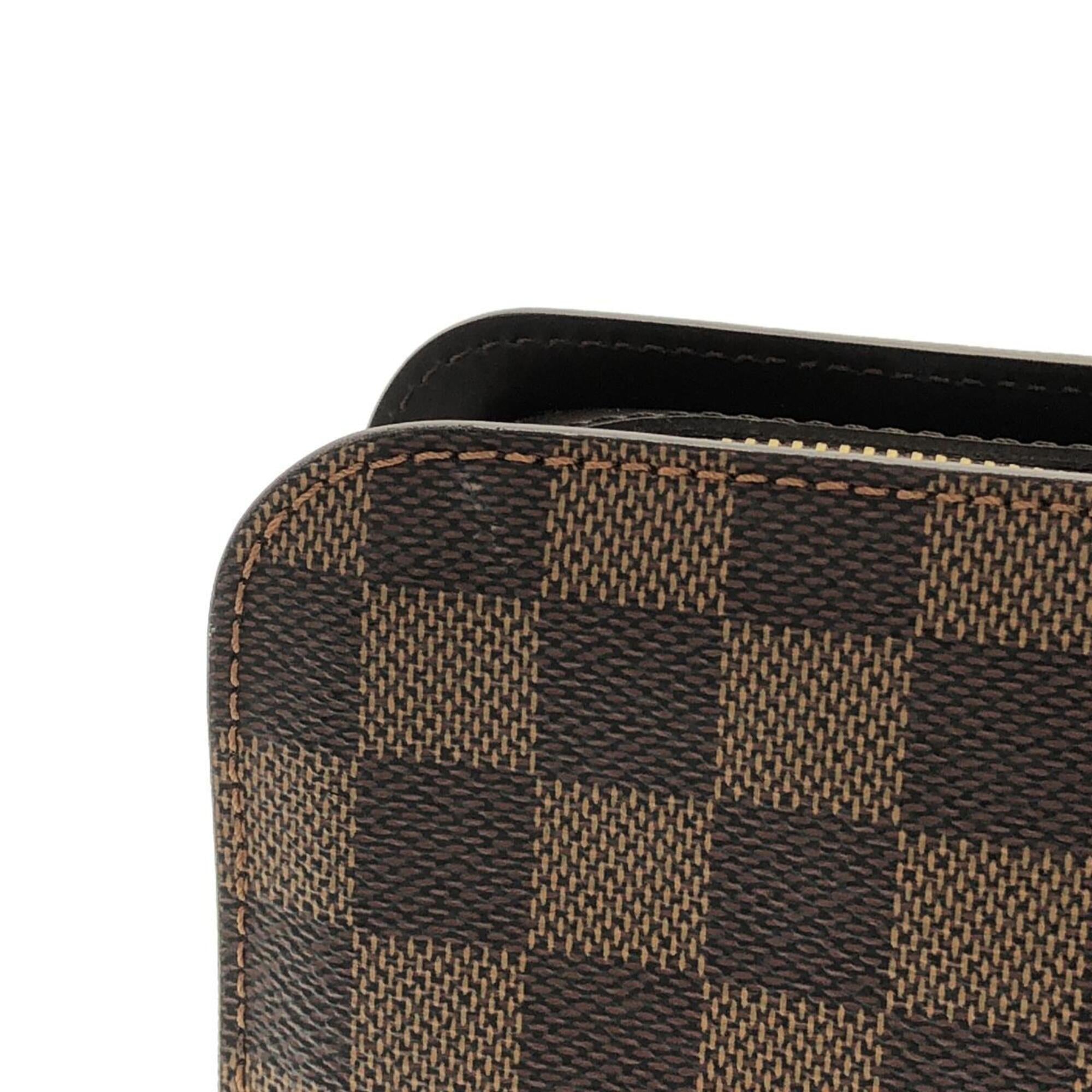 Louis Vuitton Ebene Coated Canvas Clutch Bag (Pre-Owned)