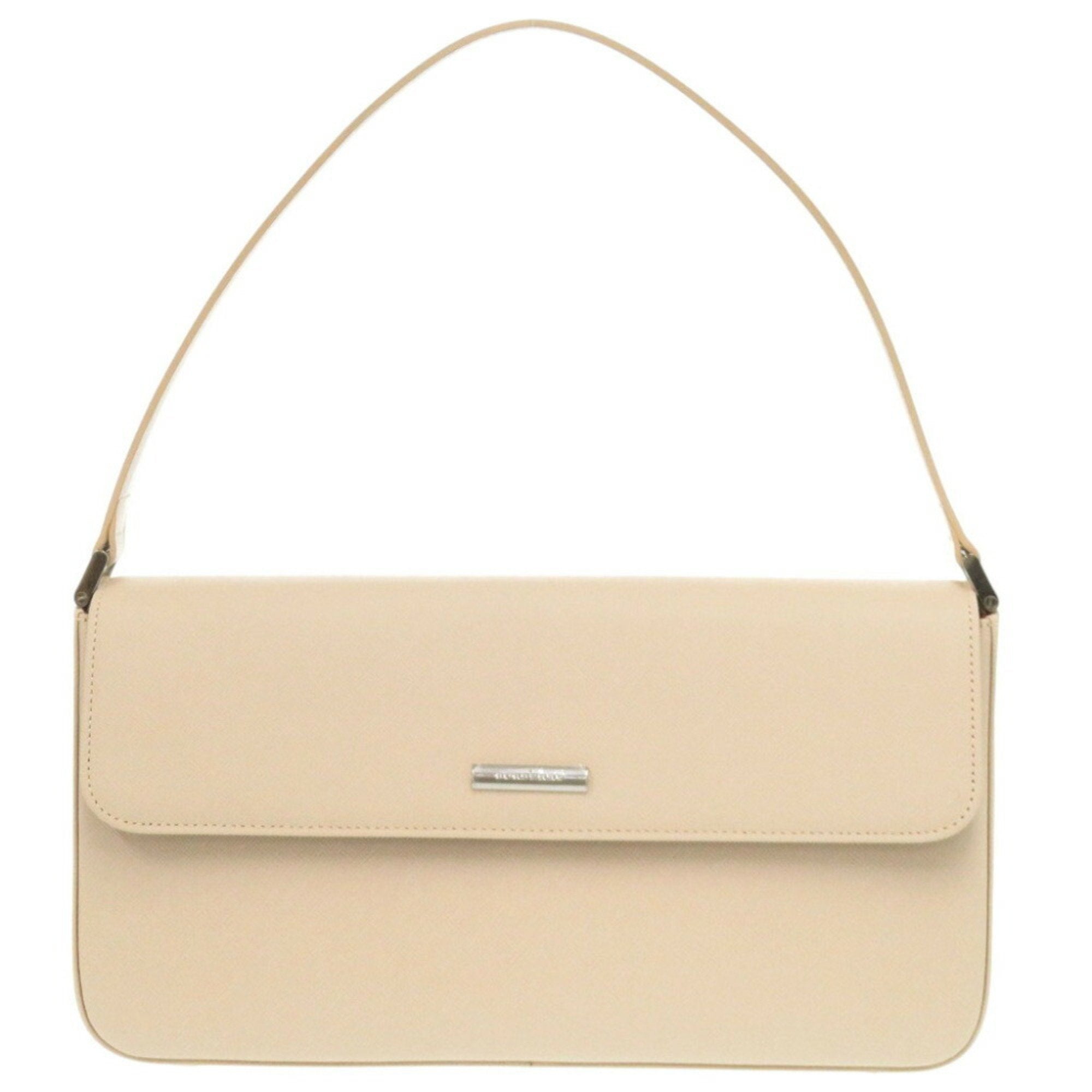 Burberry Beige Leather Handbag (Pre-Owned)