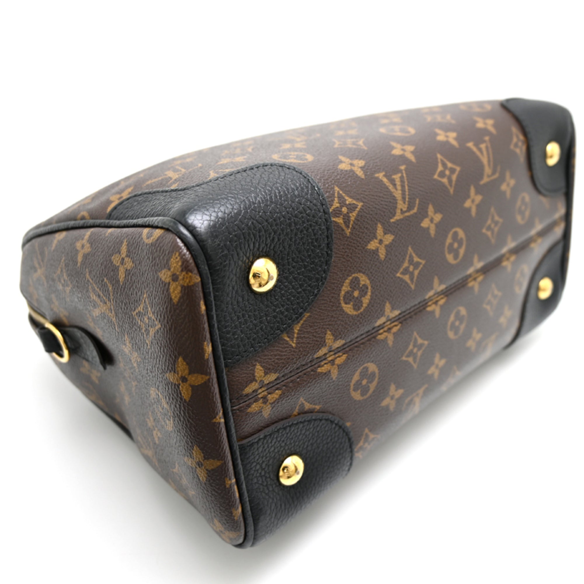 Louis Vuitton Black Brown Noir Monogram Handbag (Pre-Owned)