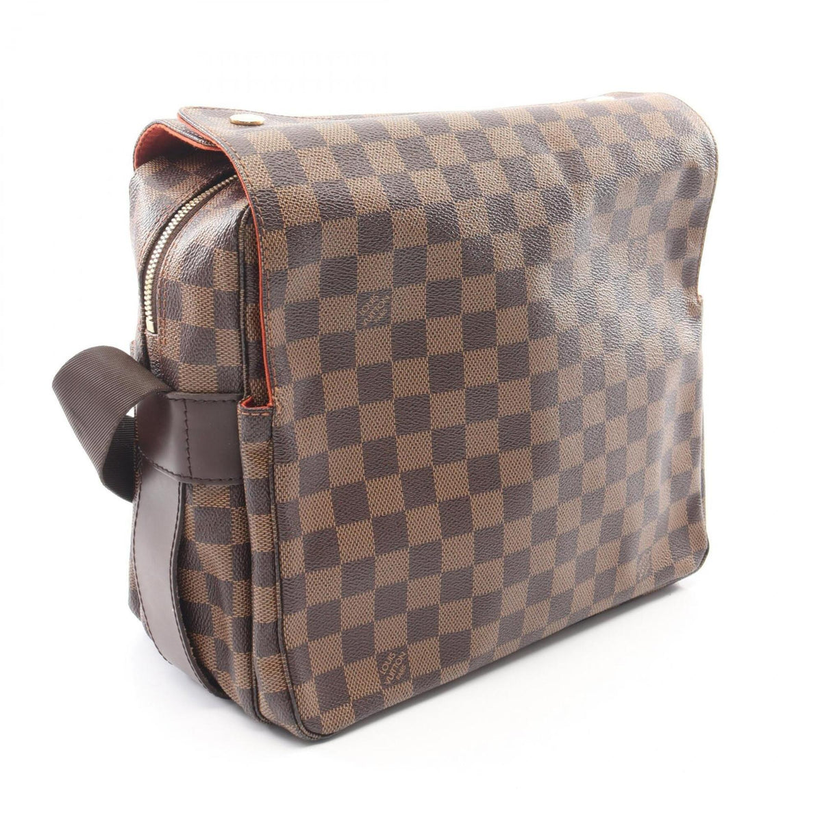 Louis Vuitton Brown Coated Canvas Pvc Leather Handbag Shoulder Bag (Pre-Owned)