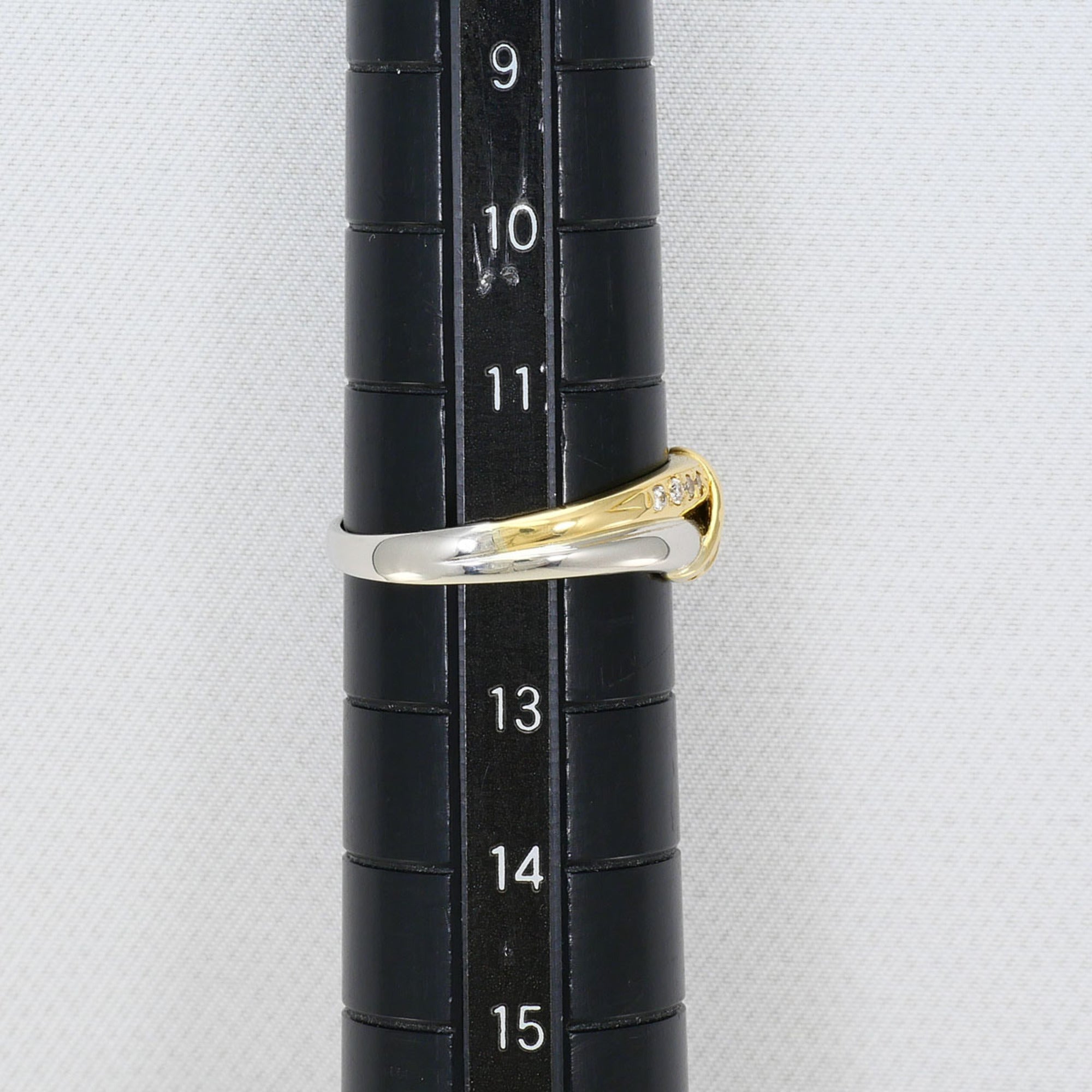 Unbranded Platinum Yellow Gold Yellow Gold (18K) Platinum 850 Band Ring (Pre-Owned)