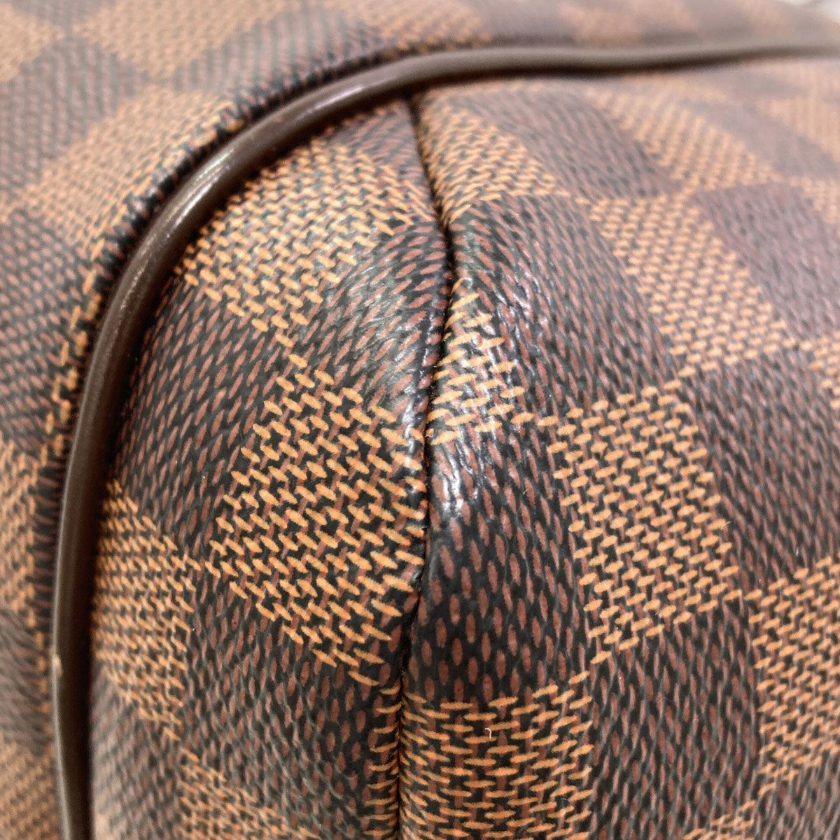 Louis Vuitton Damier Canvas Ebene Damier Canvas Tote Bag (Pre-Owned)