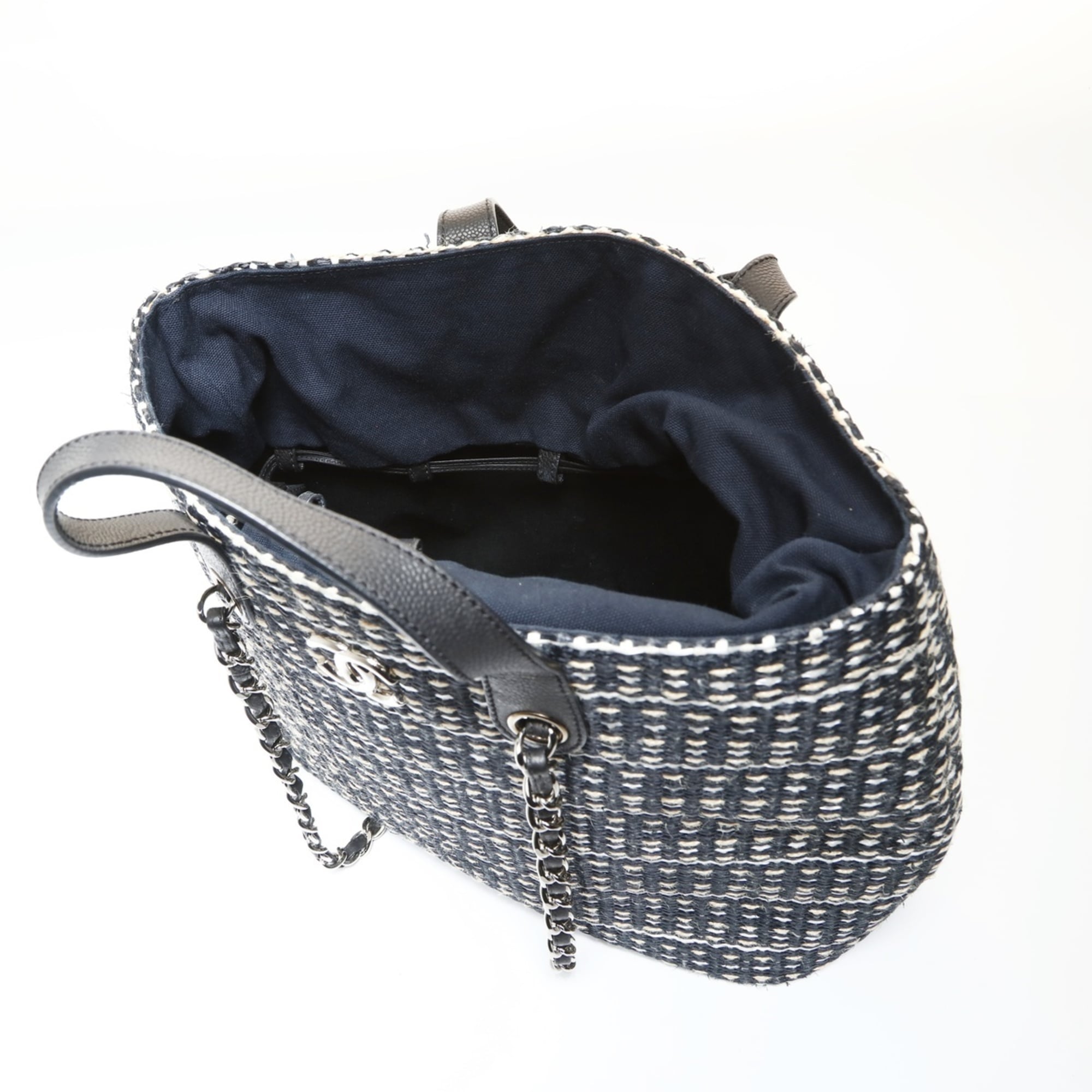 Chanel Black Handbag Tote Bag (Pre-Owned)