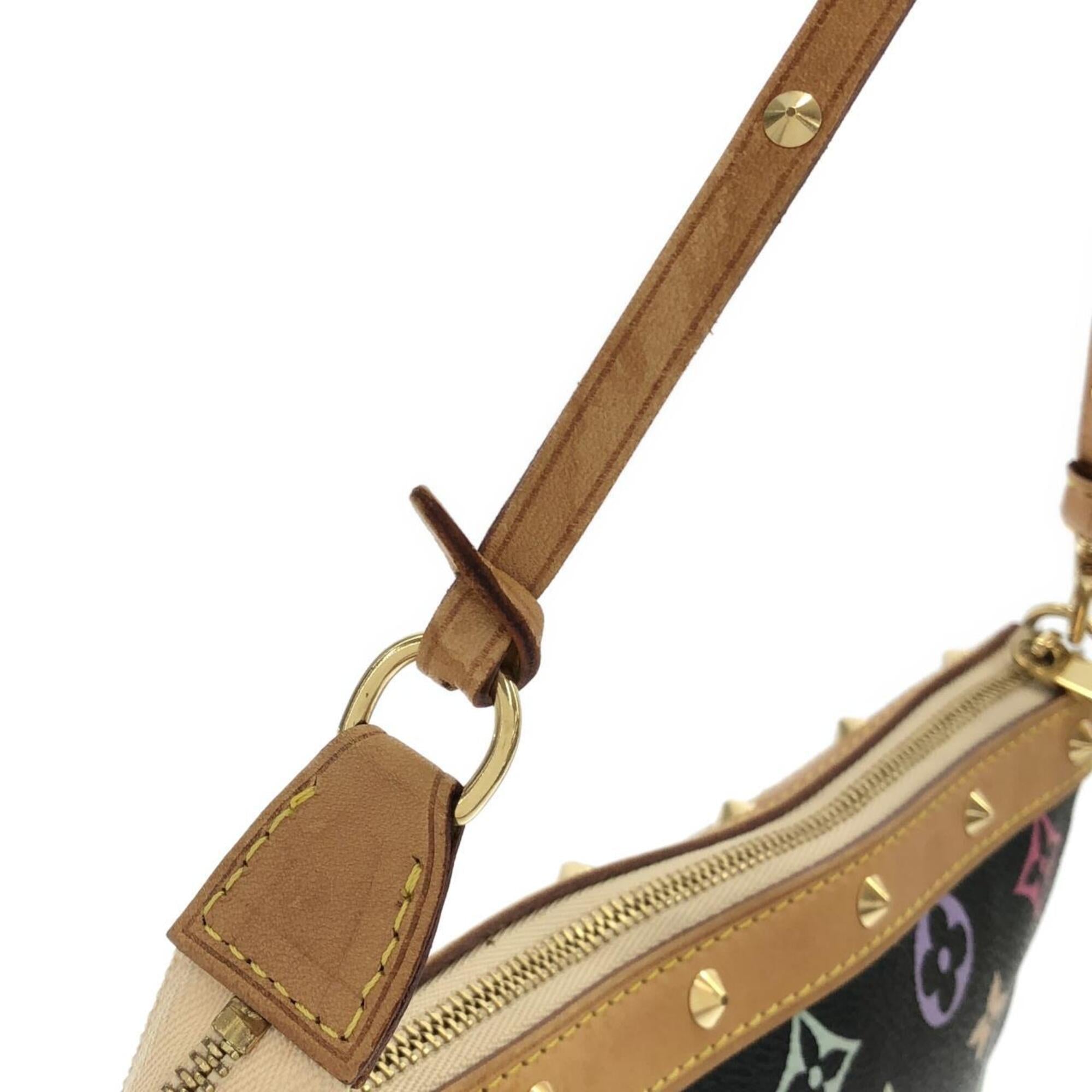 Louis Vuitton Black Multi-Color Monogram Multicolore Pochette Pouch (Pre-Owned)