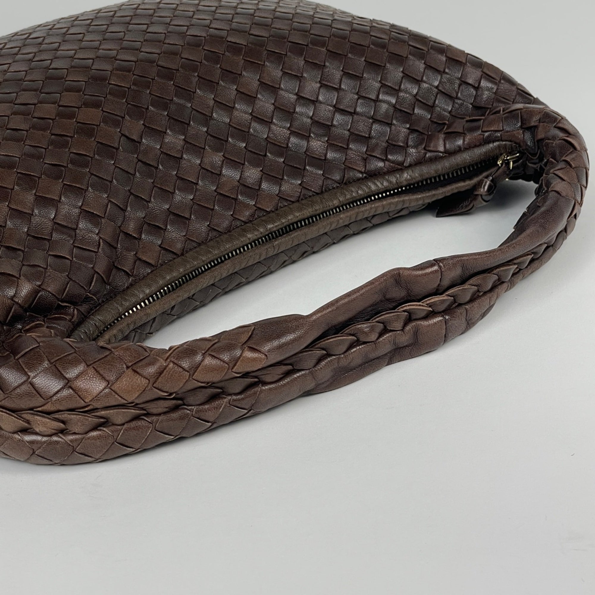 Bottega Veneta Brown Leather Handbag (Pre-Owned)