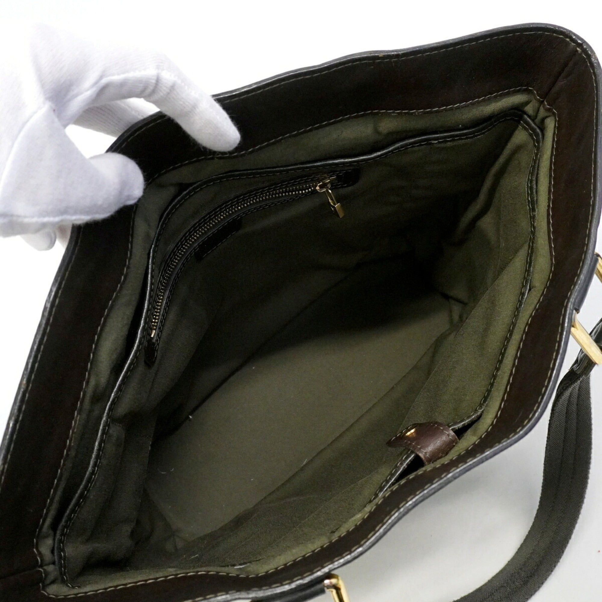 Louis Vuitton Tst Khaki Tote Bag (Pre-Owned)