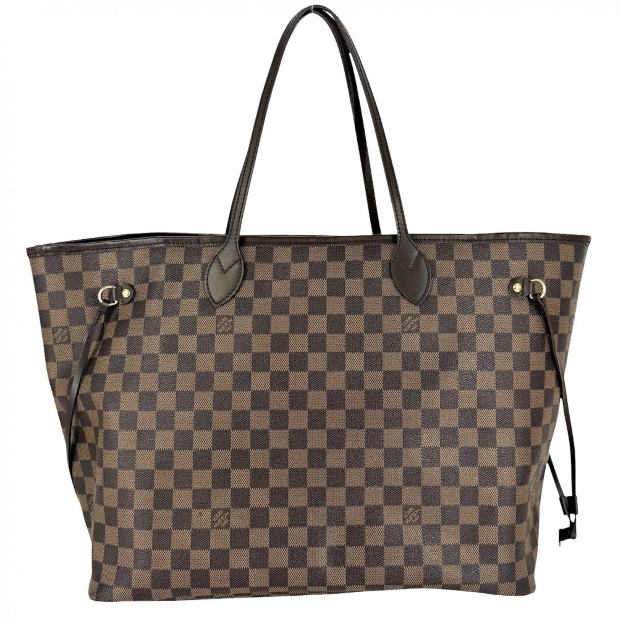 Louis Vuitton Brown Damier Canvas Handbag Tote Bag (Pre-Owned)