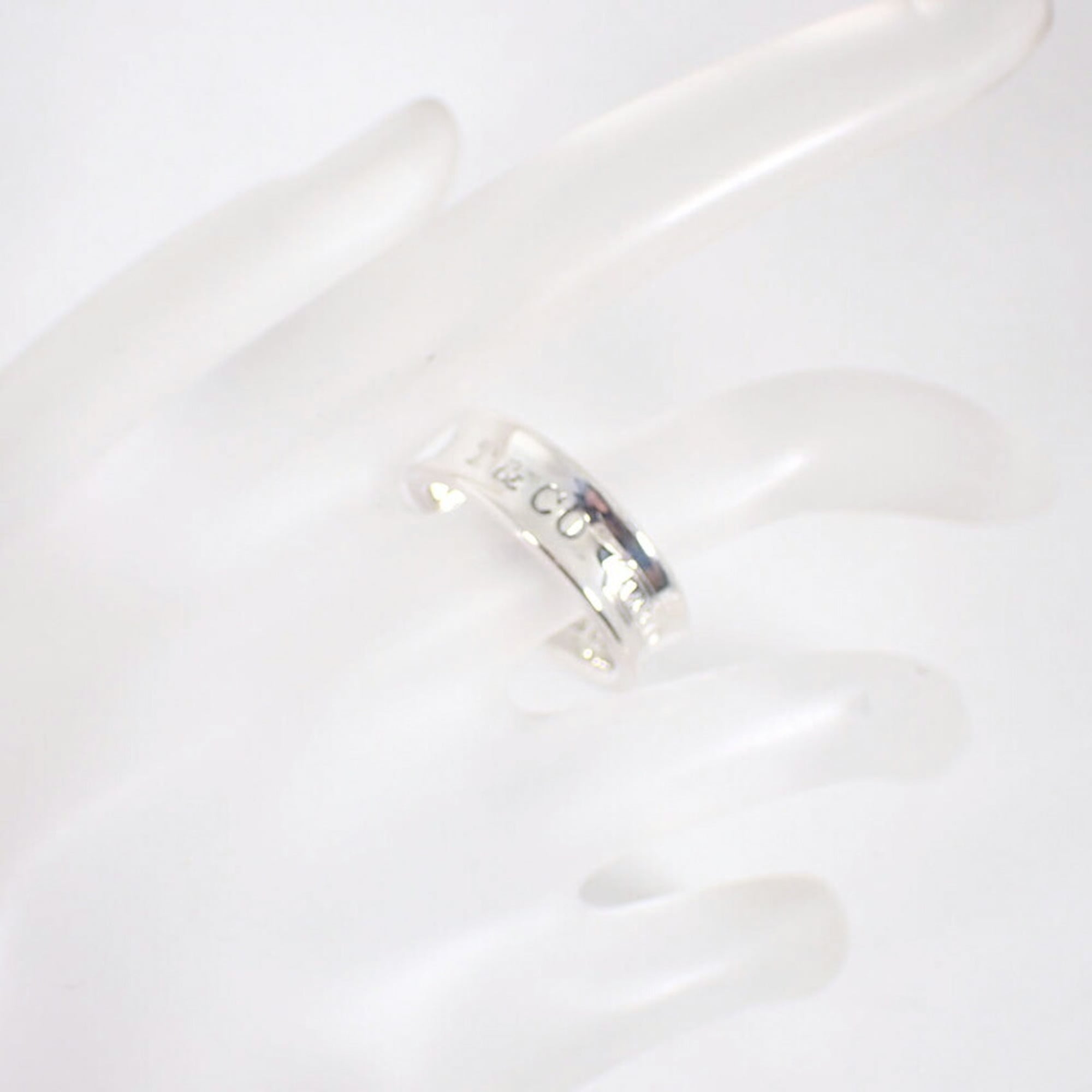 Tiffany Silver Sterling Silver 925 Band Ring (Pre-Owned)