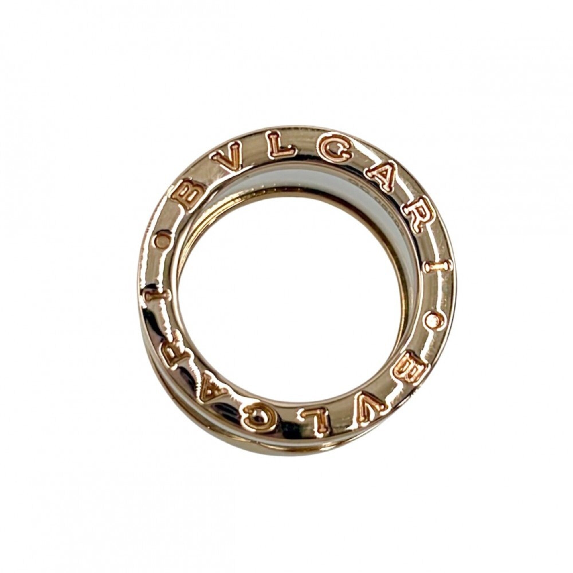 Bvlgari Pink Gold (18K) Ceramic Band Ring (Pre-Owned)
