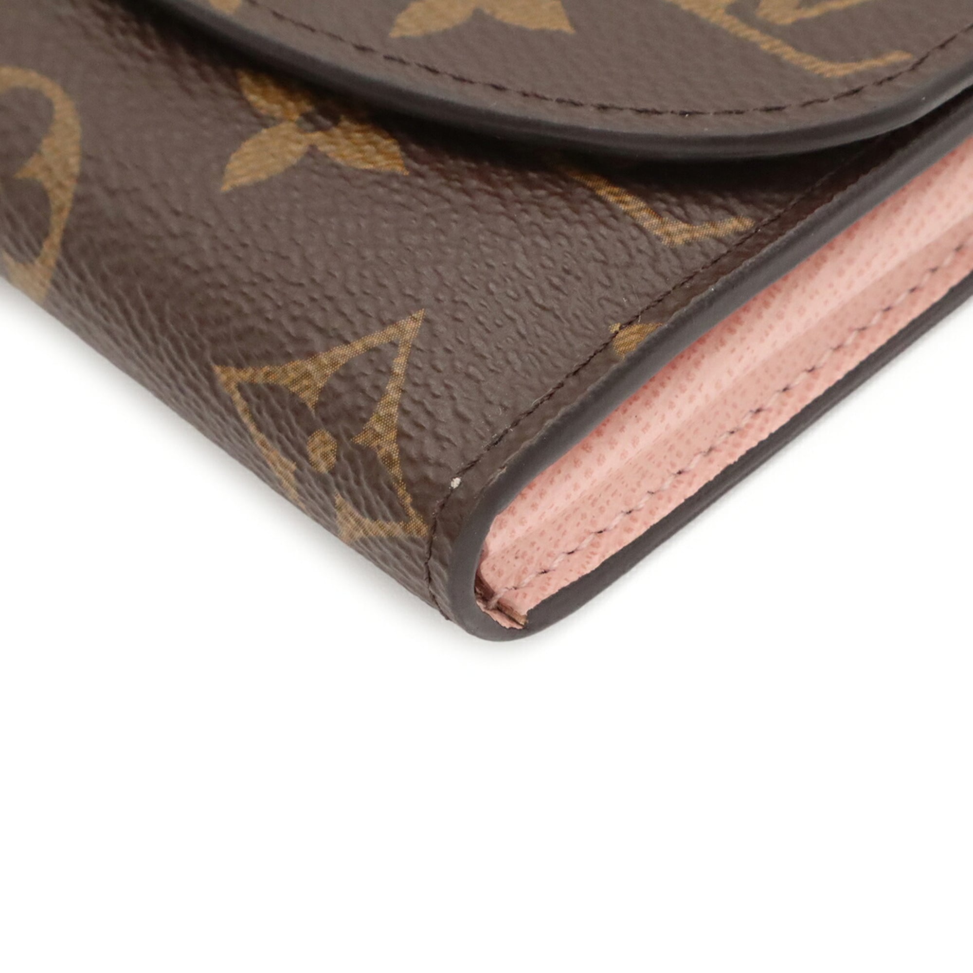 Louis Vuitton Rose Ballerine Monogram Canvas Coin Purse/Coin Case (Pre-Owned)