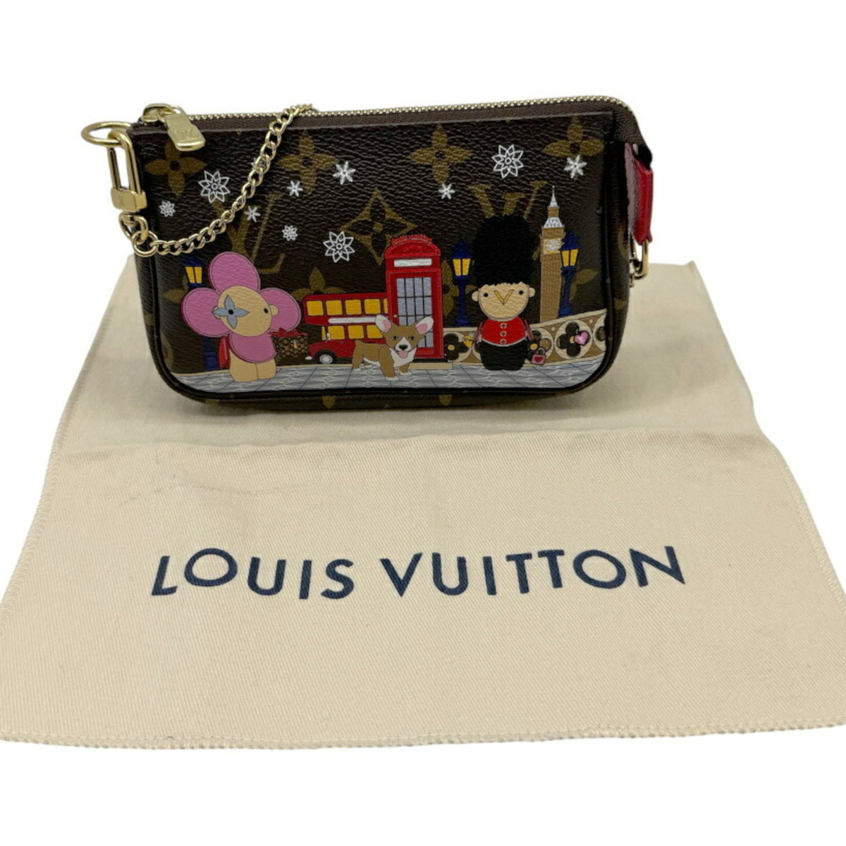 Louis Vuitton Monogram Brown Monogram Multi-Color Monogram Pochette Shoulder Bag (Pre-Owned)