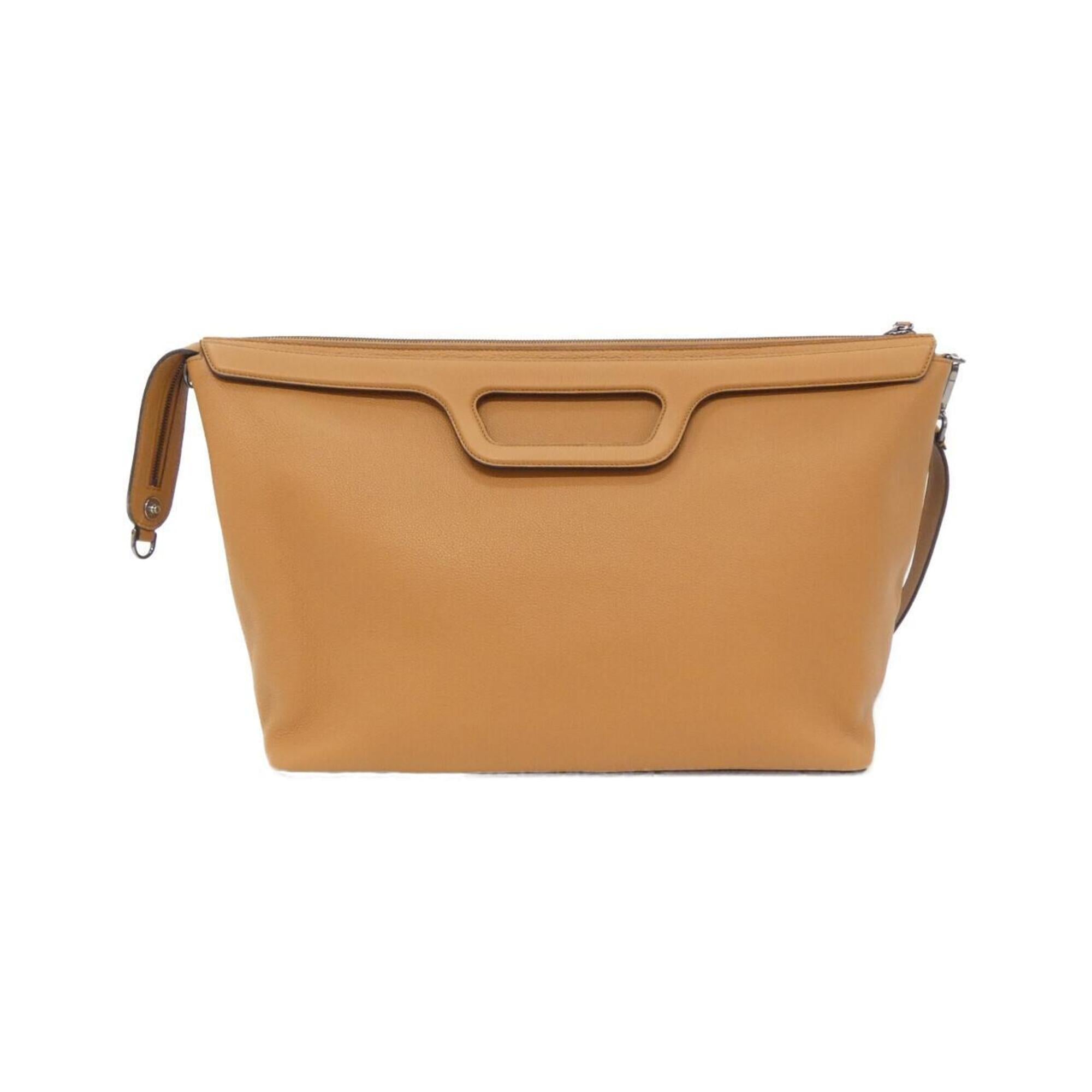 Fendi Brown Leather Handbag (Pre-Owned)