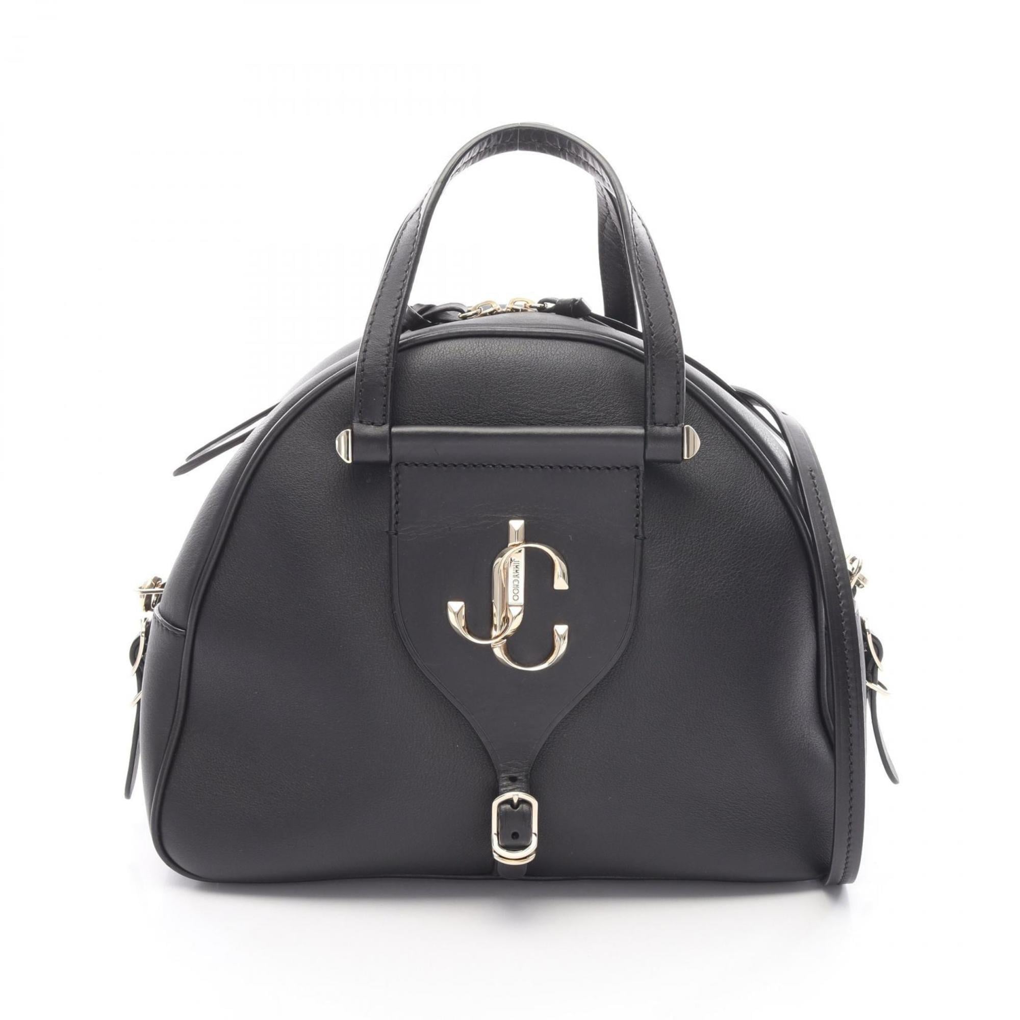 Jimmy Choo Black Leather Handbag (Pre-Owned)