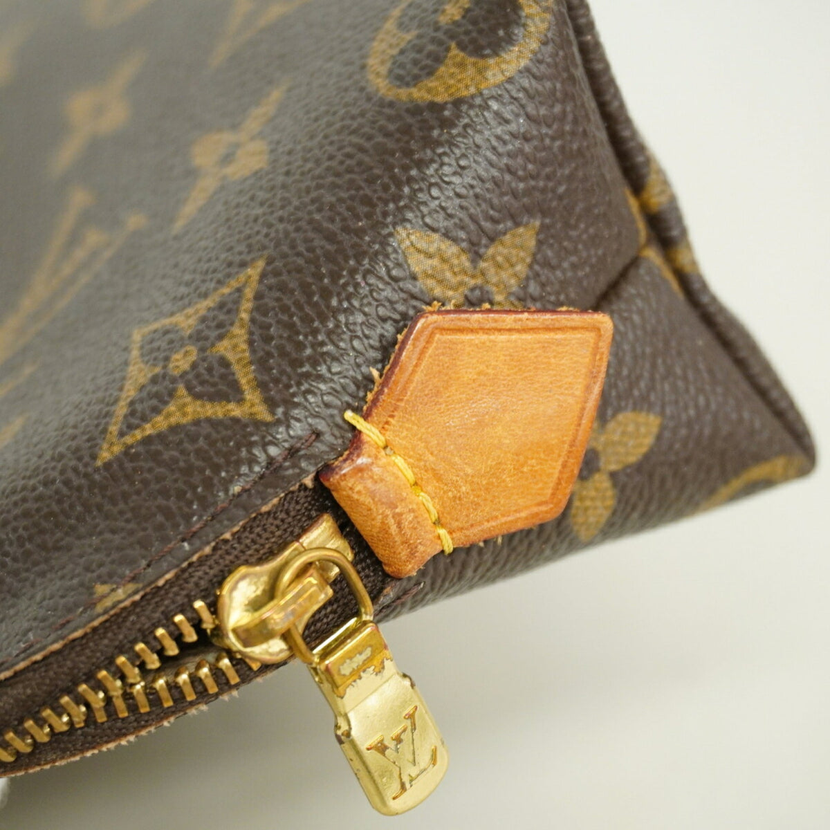 Louis Vuitton Brown Pouch (Pre-Owned)