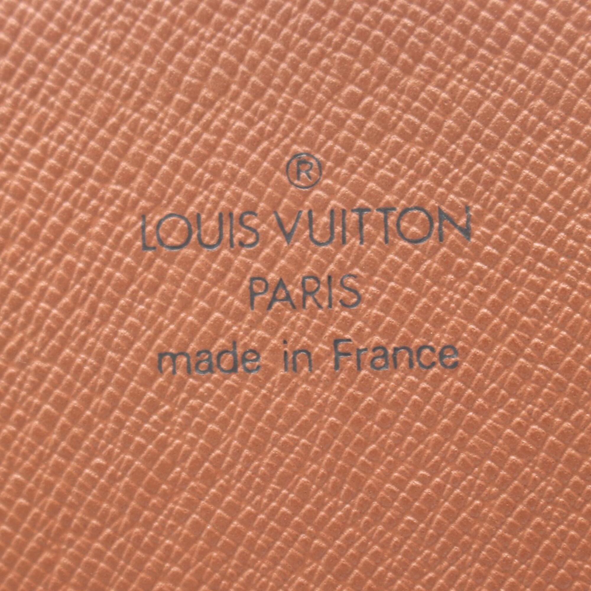 Louis Vuitton Brown Coated Canvas Pvc Monogram Leather Handbag Shoulder Bag (Pre-Owned)
