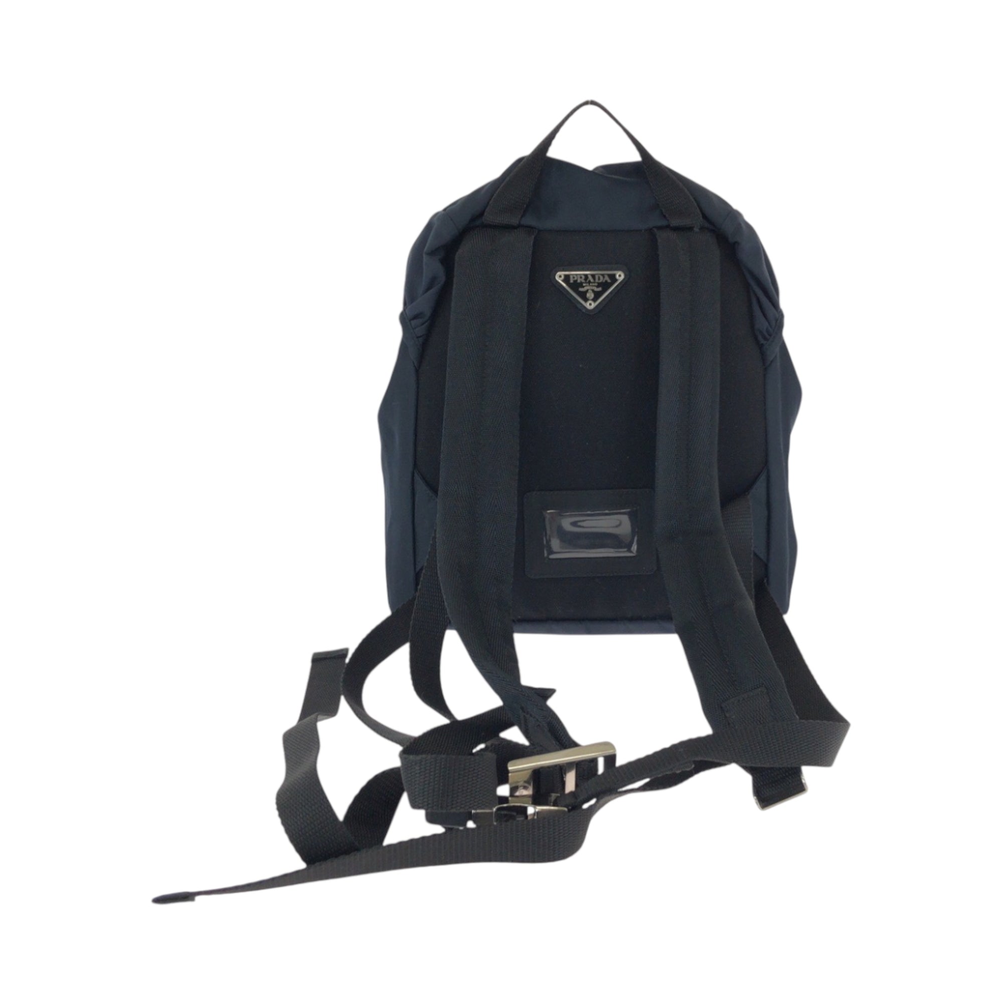 Prada Navy Nylon Backpack (Pre-Owned)