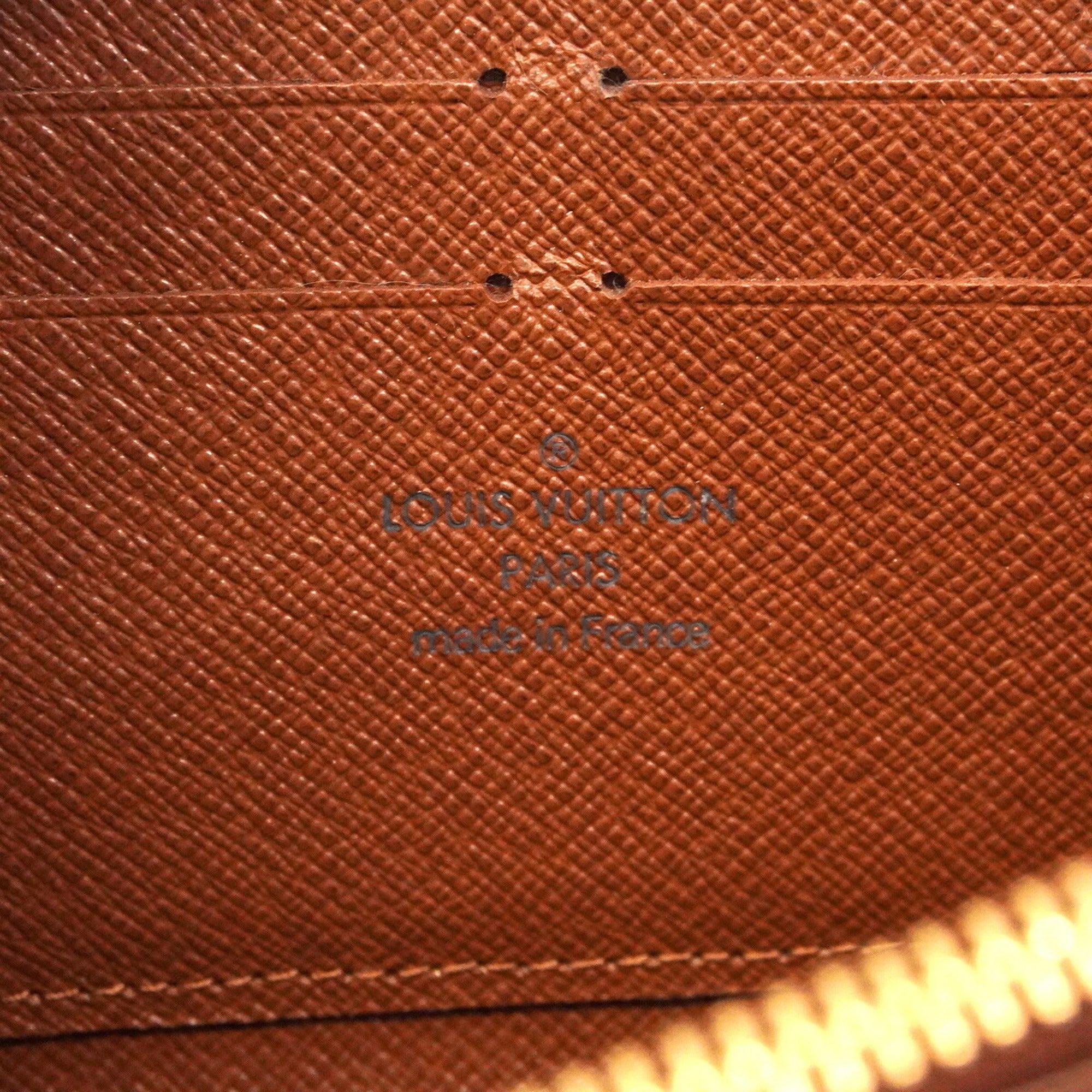 Louis Vuitton Brown Long Wallet (Bi-Fold) (Pre-Owned)