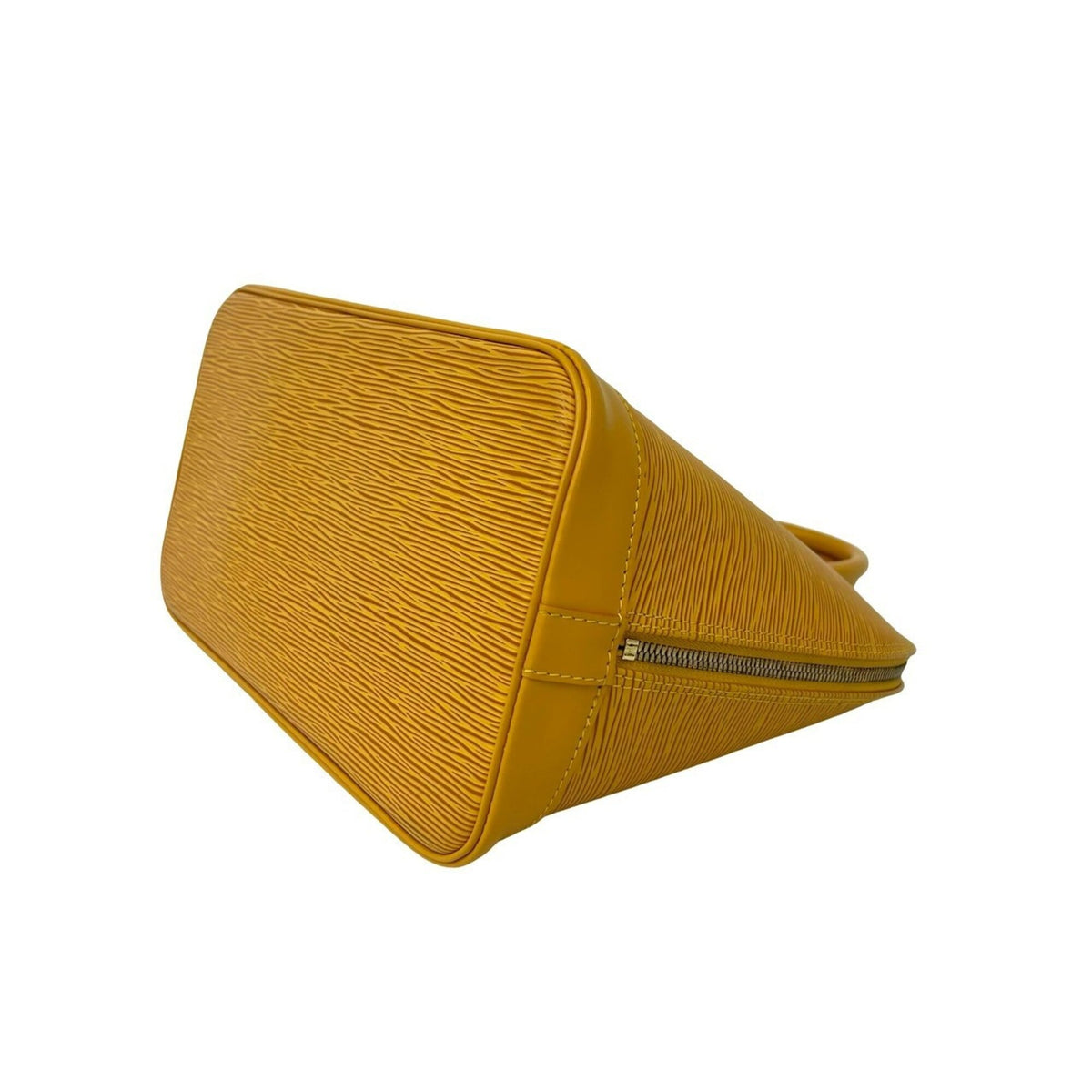 Louis Vuitton Yellow Leather Boston Bag Handbag (Pre-Owned)