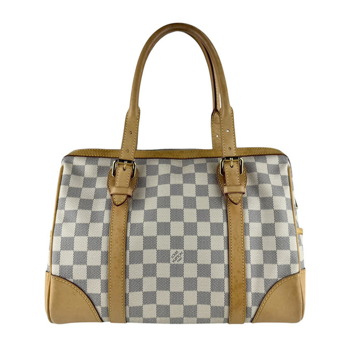 Louis Vuitton Damier Azur Damier Azur Handbag (Pre-Owned)