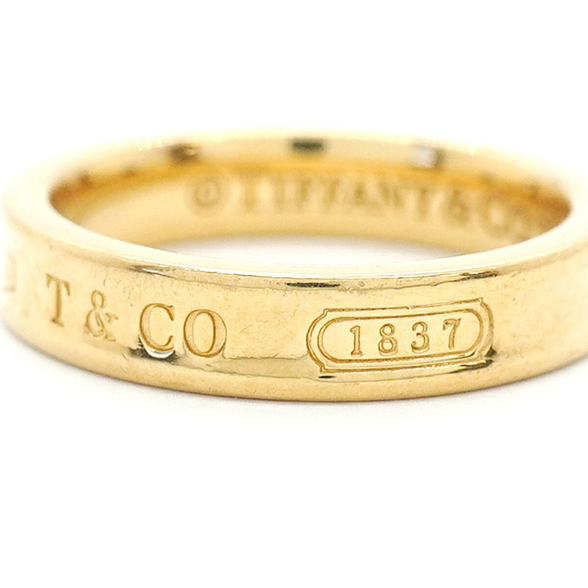 Tiffany Yellow Gold (18K) Band Ring (Pre-Owned)
