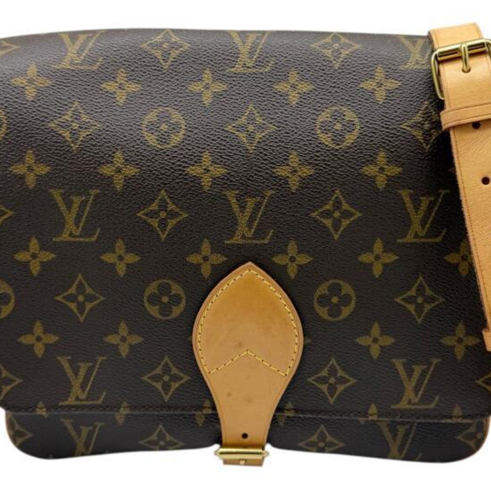 Louis Vuitton Brown Monogram Shoulder Bag (Pre-Owned)