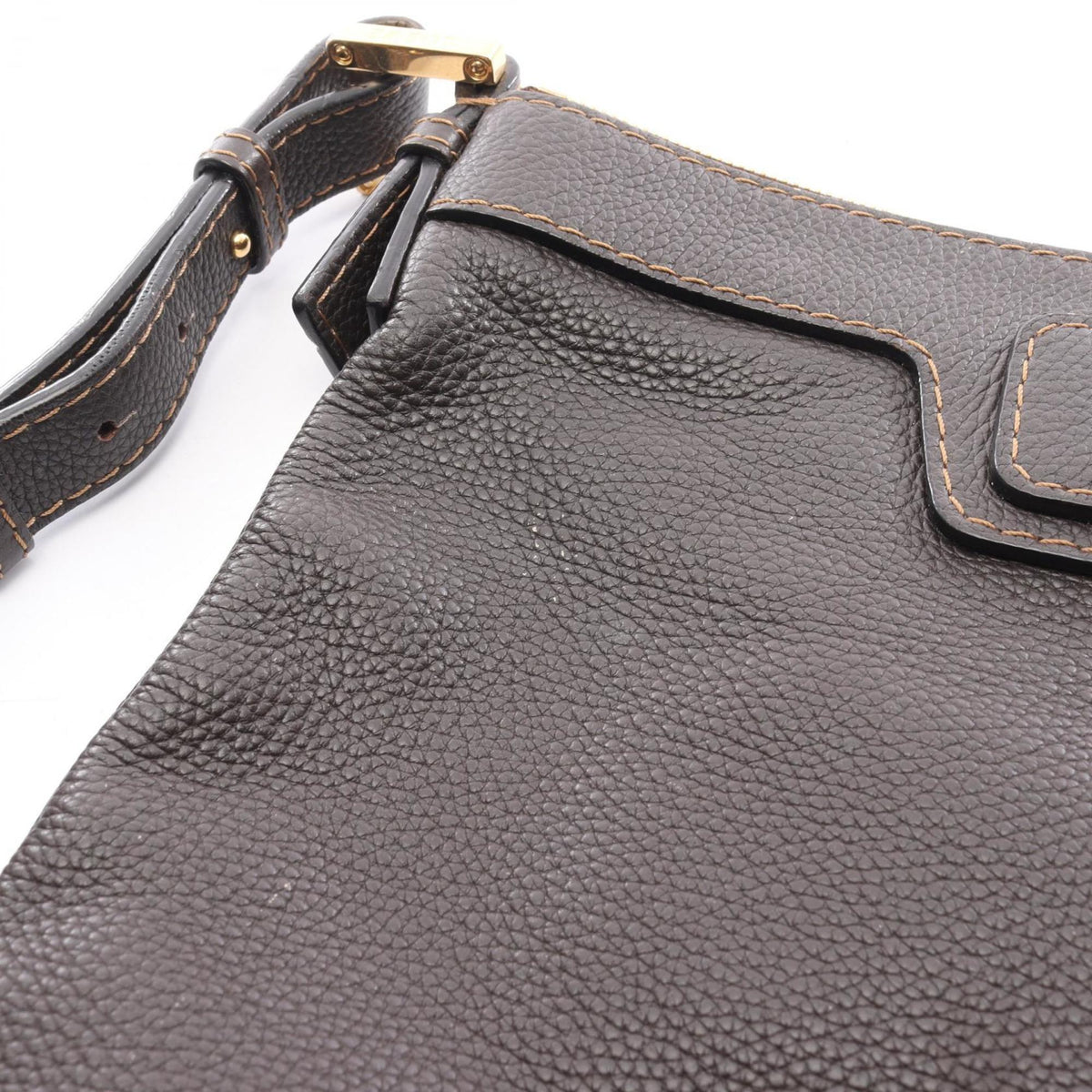 Loewe Brown Leather Shoulder Bag (Pre-Owned)