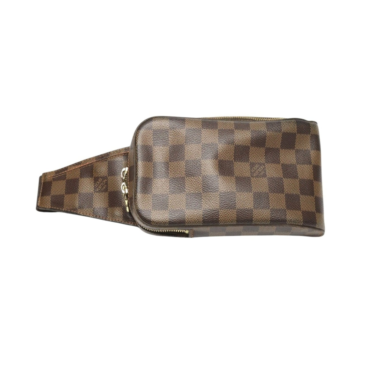 Louis Vuitton Damier Brown Damier Canvas Ebene Galle Damier Canvas Sling Bag (Pre-Owned)