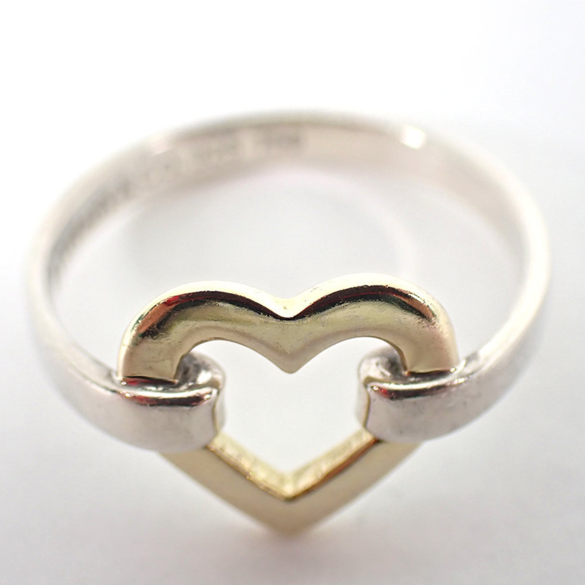 Tiffany Sterling Silver 925 Band Ring (Pre-Owned)