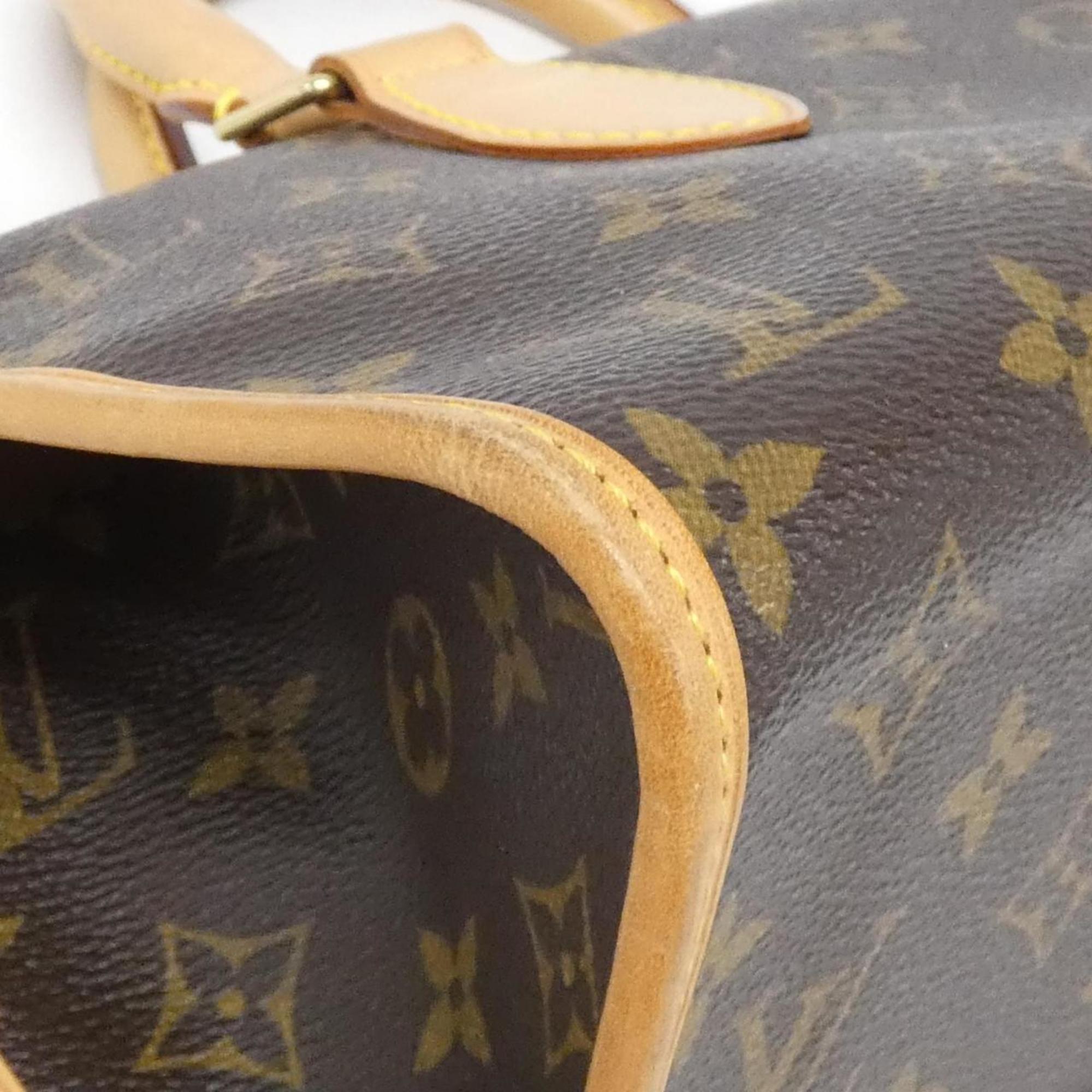 Louis Vuitton Brown Coated Canvas Handbag (Pre-Owned)